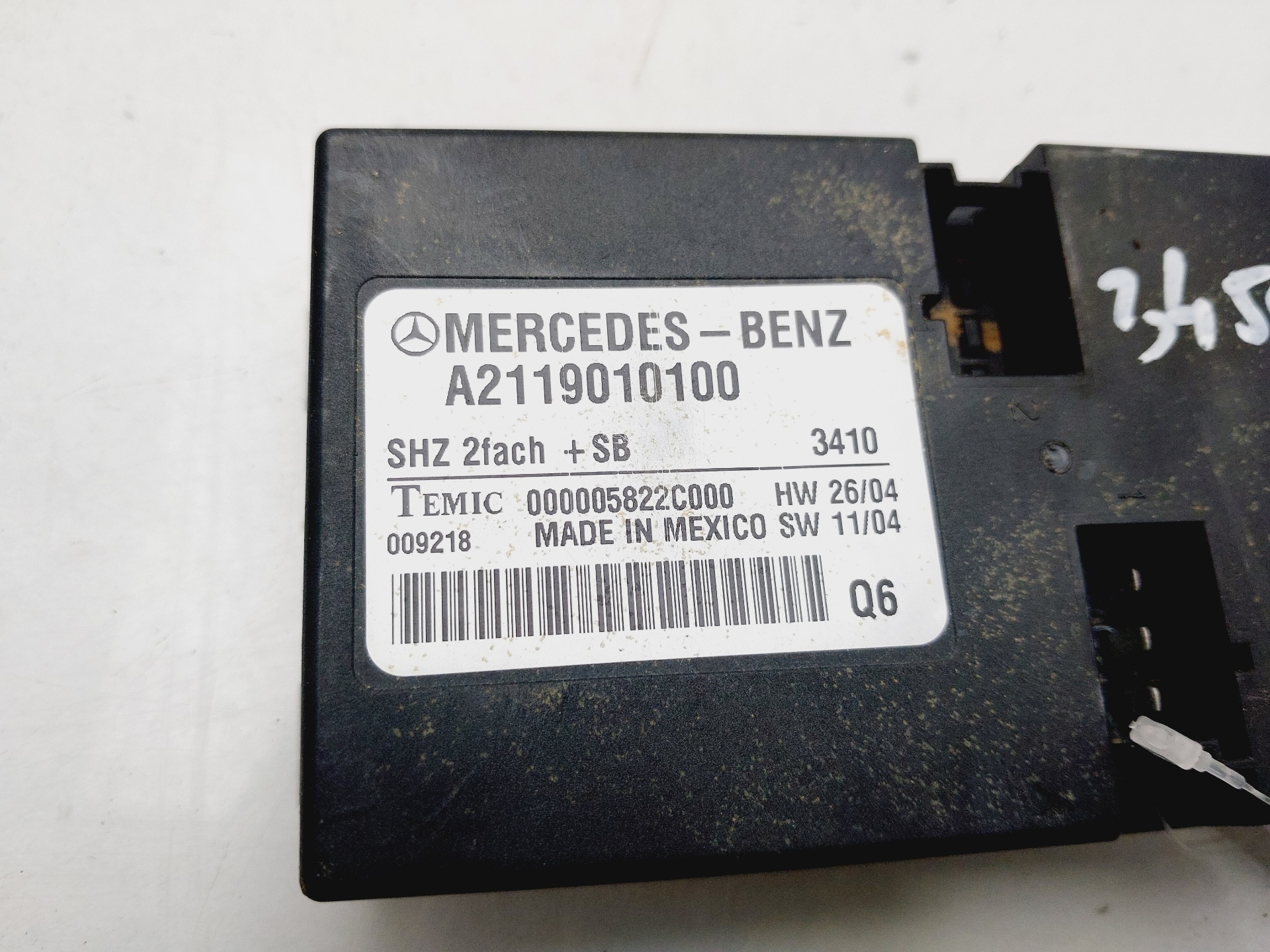 MERCEDES-BENZ M-Class W164 (2005-2011) Andra styrenheter A2119010100 25621590