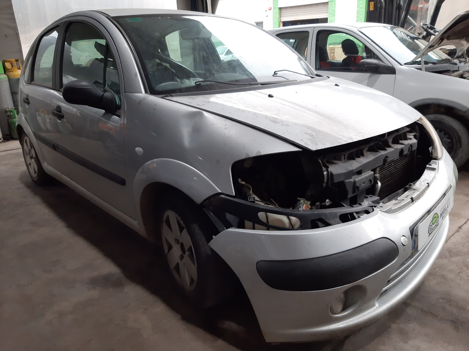 CITROËN C3 1 generation (2002-2010) Axul butuc roți stânga față 1607557480 22468089