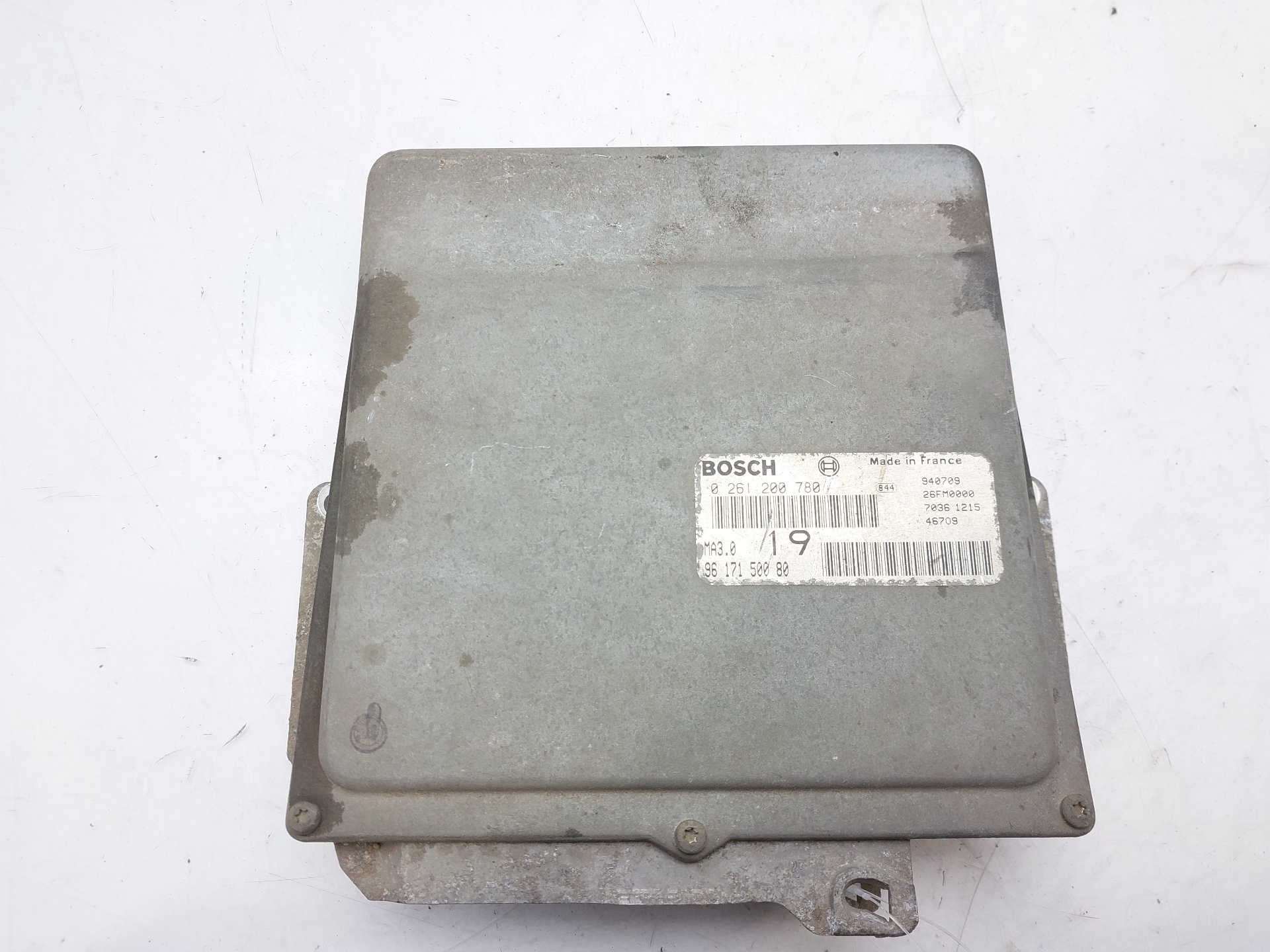 PEUGEOT Motorstyrenhet ECU 9617150080 22481830