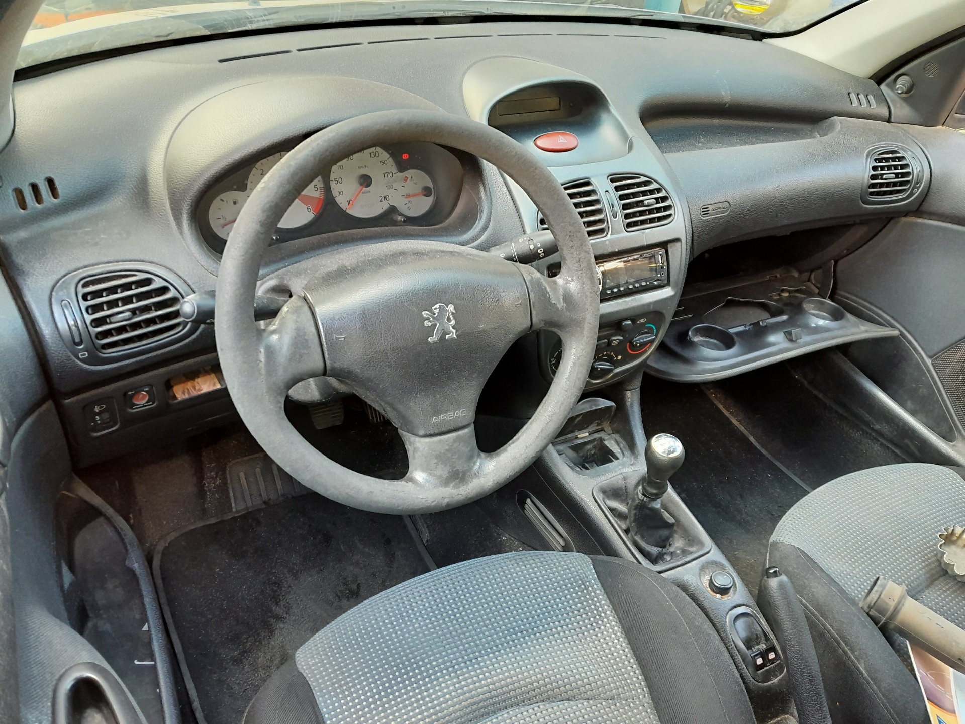 PEUGEOT 206 1 generation (1998-2009) Вакуумный усилитель тормозов 9650368080 22463304