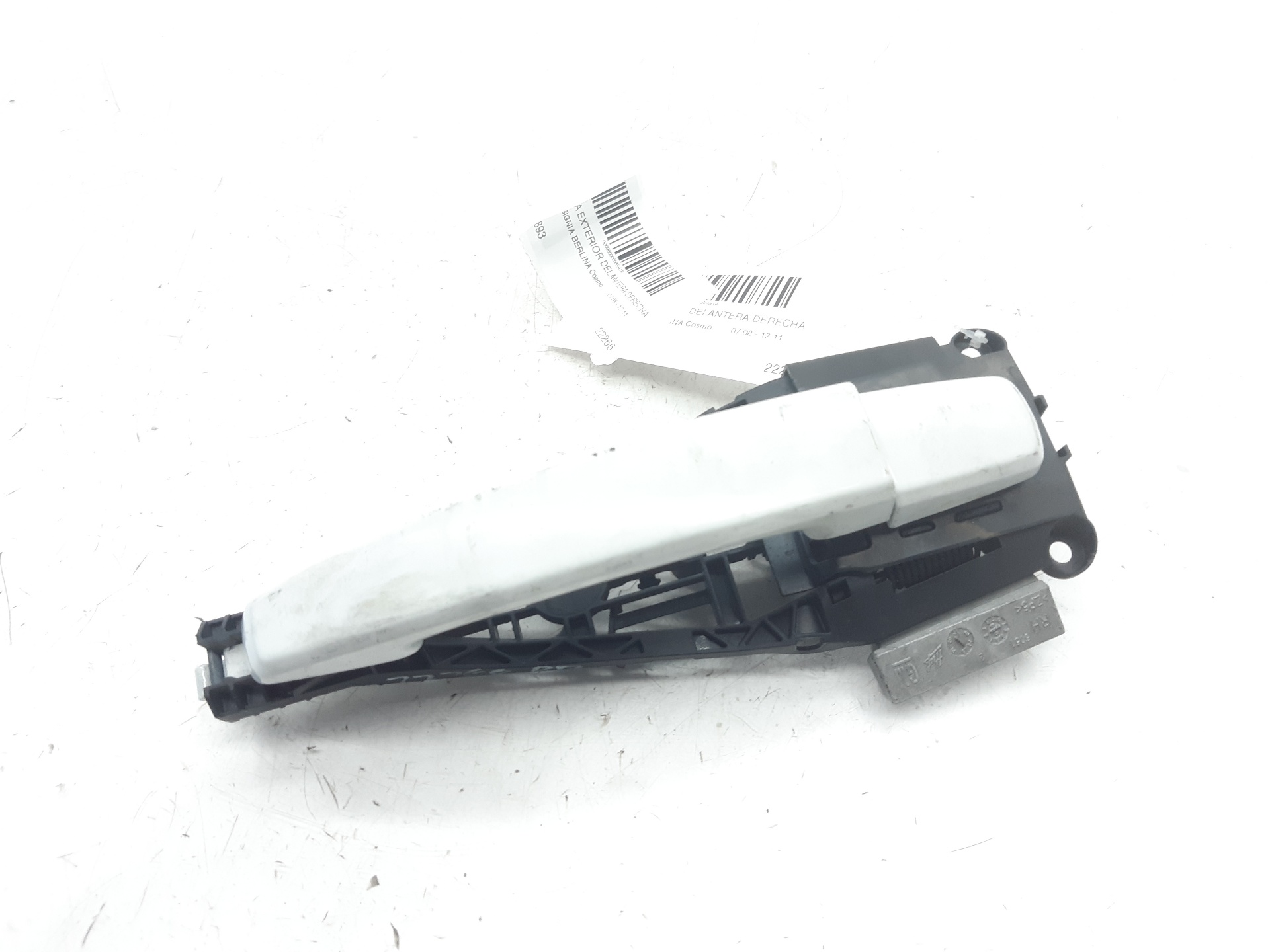 OPEL Insignia A (2008-2016) Front Right Door Exterior Handle 25936893 18616638