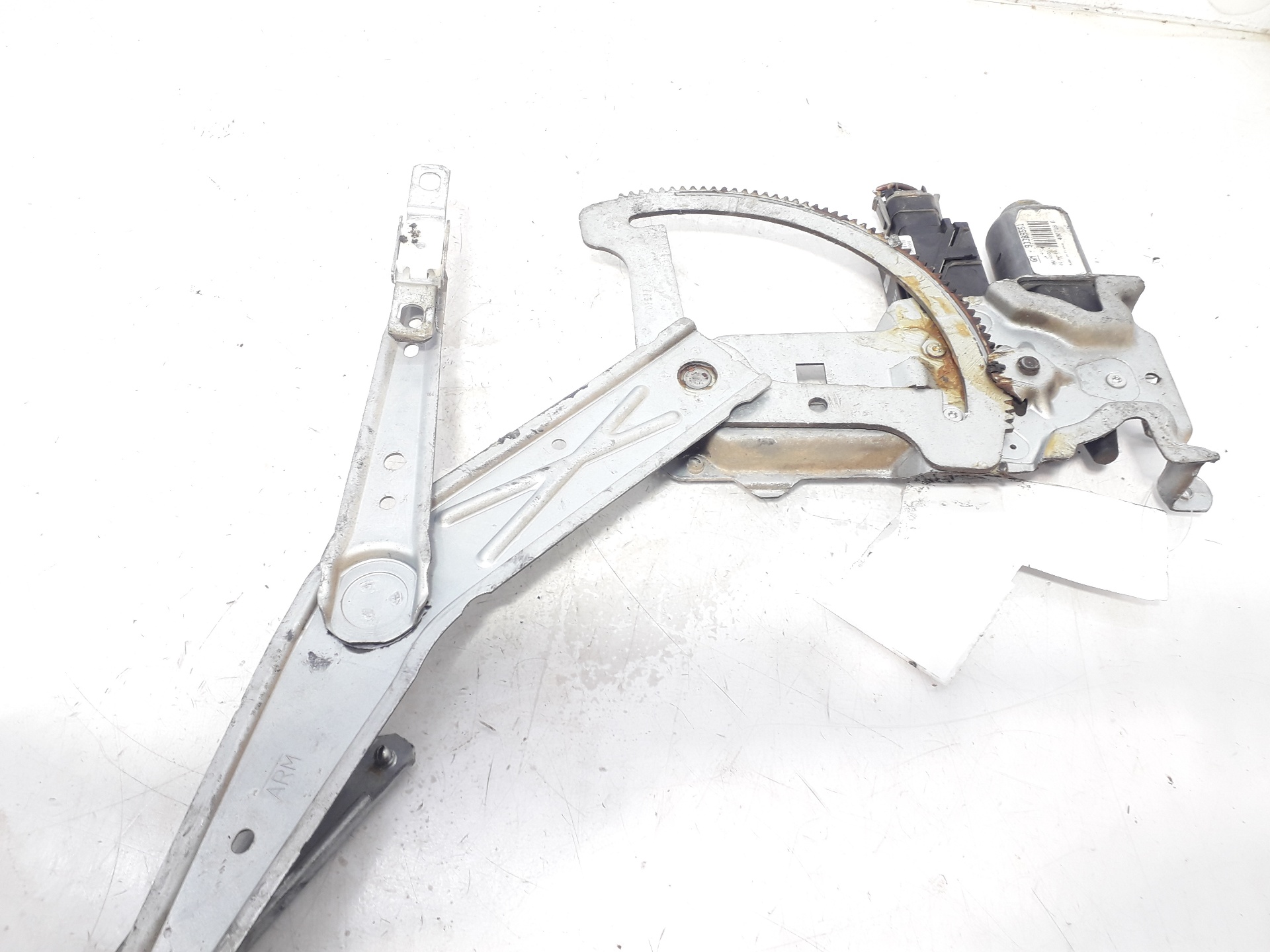 OPEL Meriva 1 generation (2002-2010) Front Left Door Window Regulator 93362662 18751224