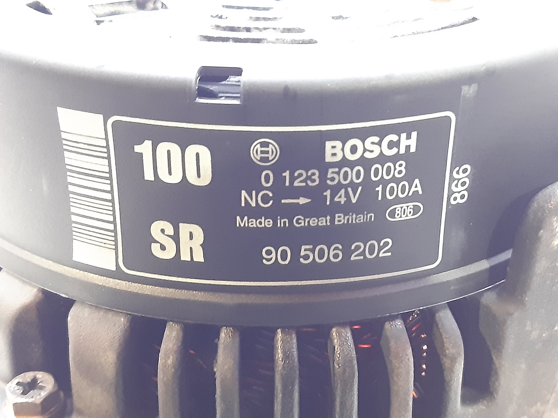 OPEL Vectra B (1995-1999) Ģenerators 90506202 18739802