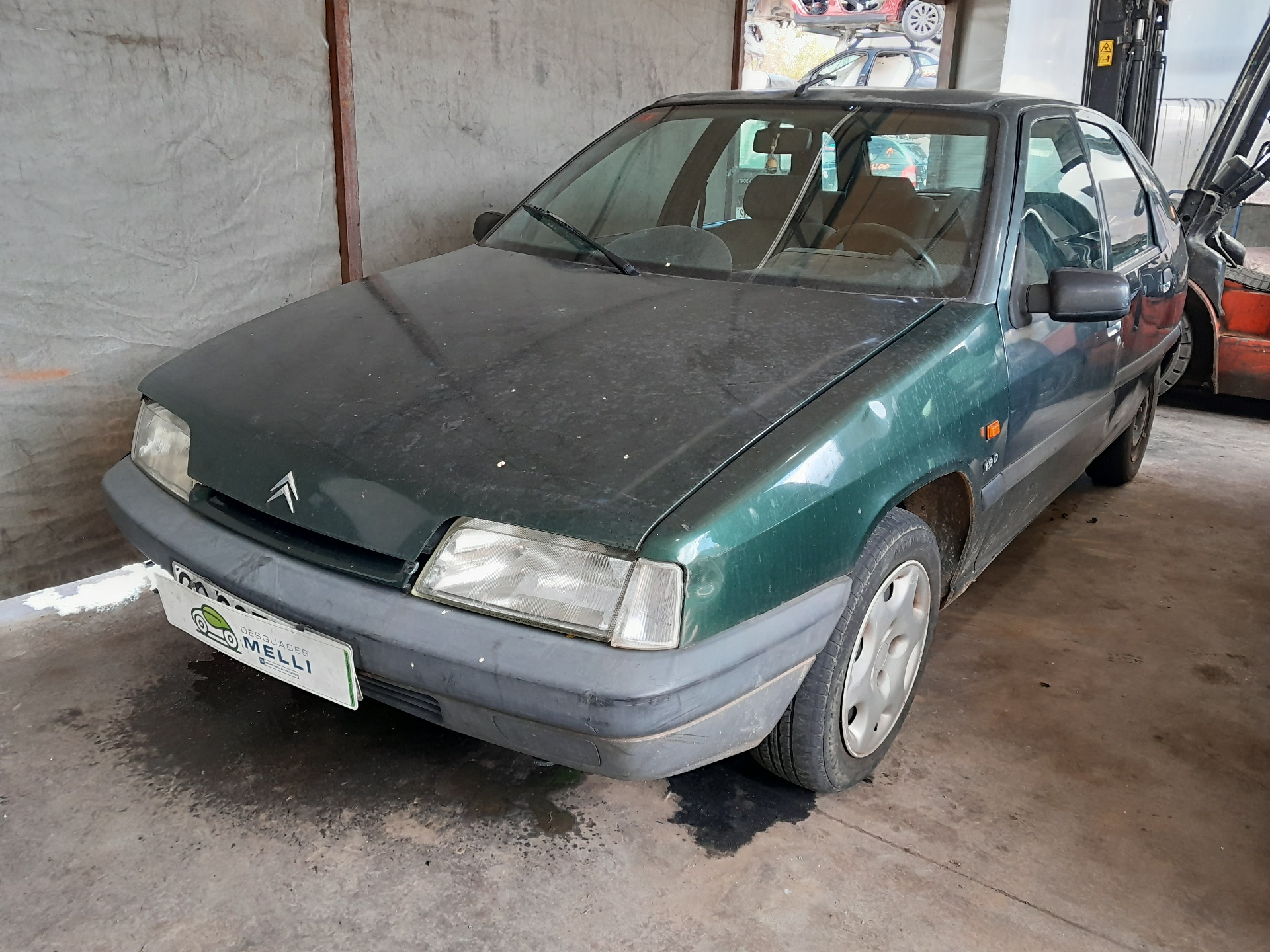 CITROËN ZX 1 generation (1991-1997) Priekinių dešinių durų spyna 96056001 25072759