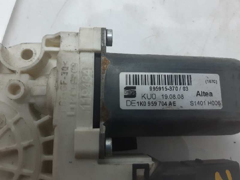 SEAT Toledo 3 generation (2004-2010) Rear Right Door Window Control Motor 1K0959704AE 18563321