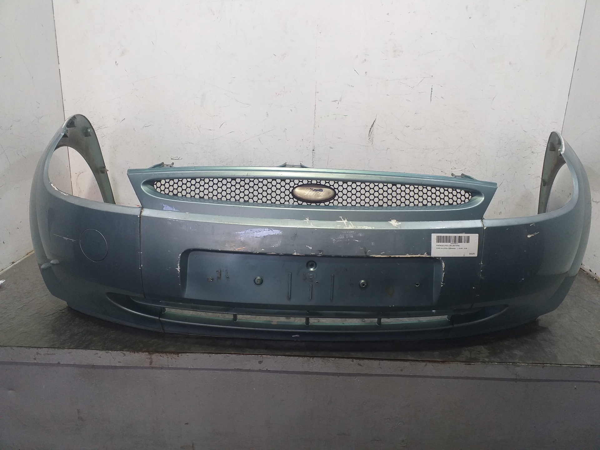 FORD Ka 1 generation (1996-2008) Front Bumper 1076768 26277132