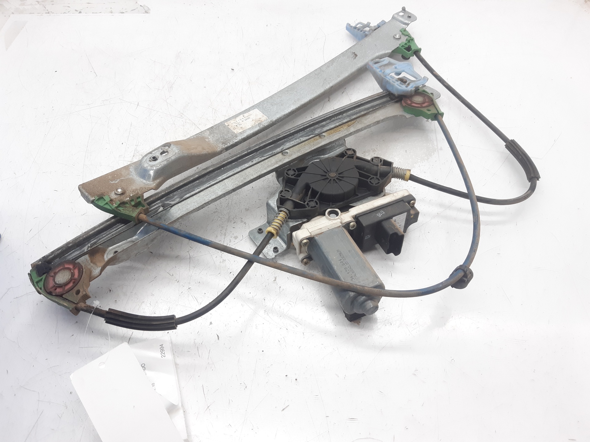 CITROËN C2 1 generation (2003-2009) Front Left Door Window Regulator 9641241380 18659101