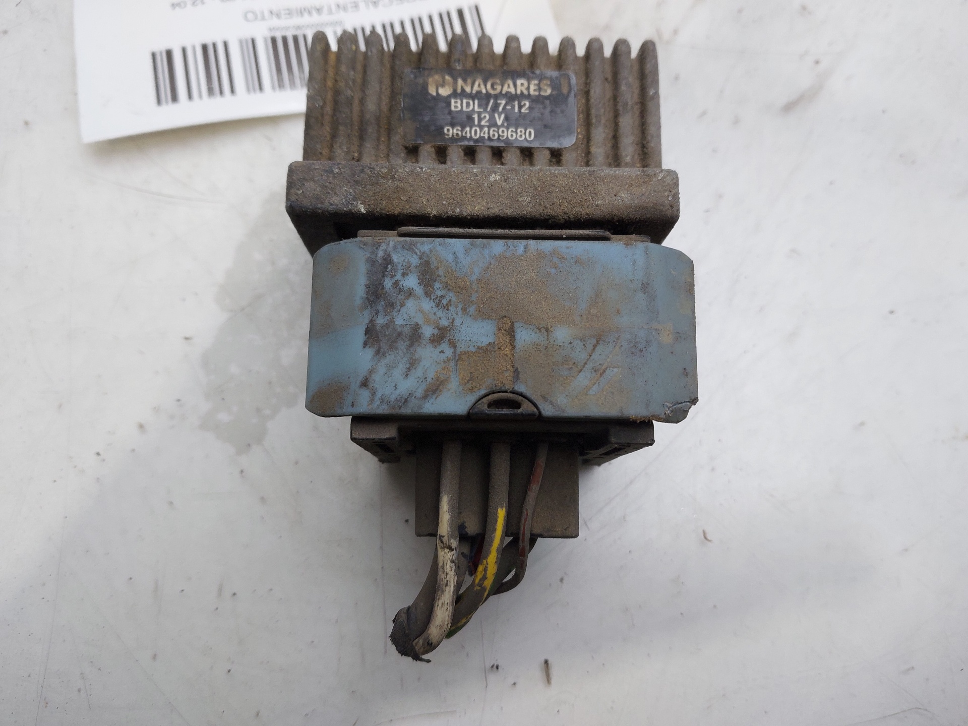 CITROËN C3 1 generation (2002-2010) Relays 9640469680 24152655