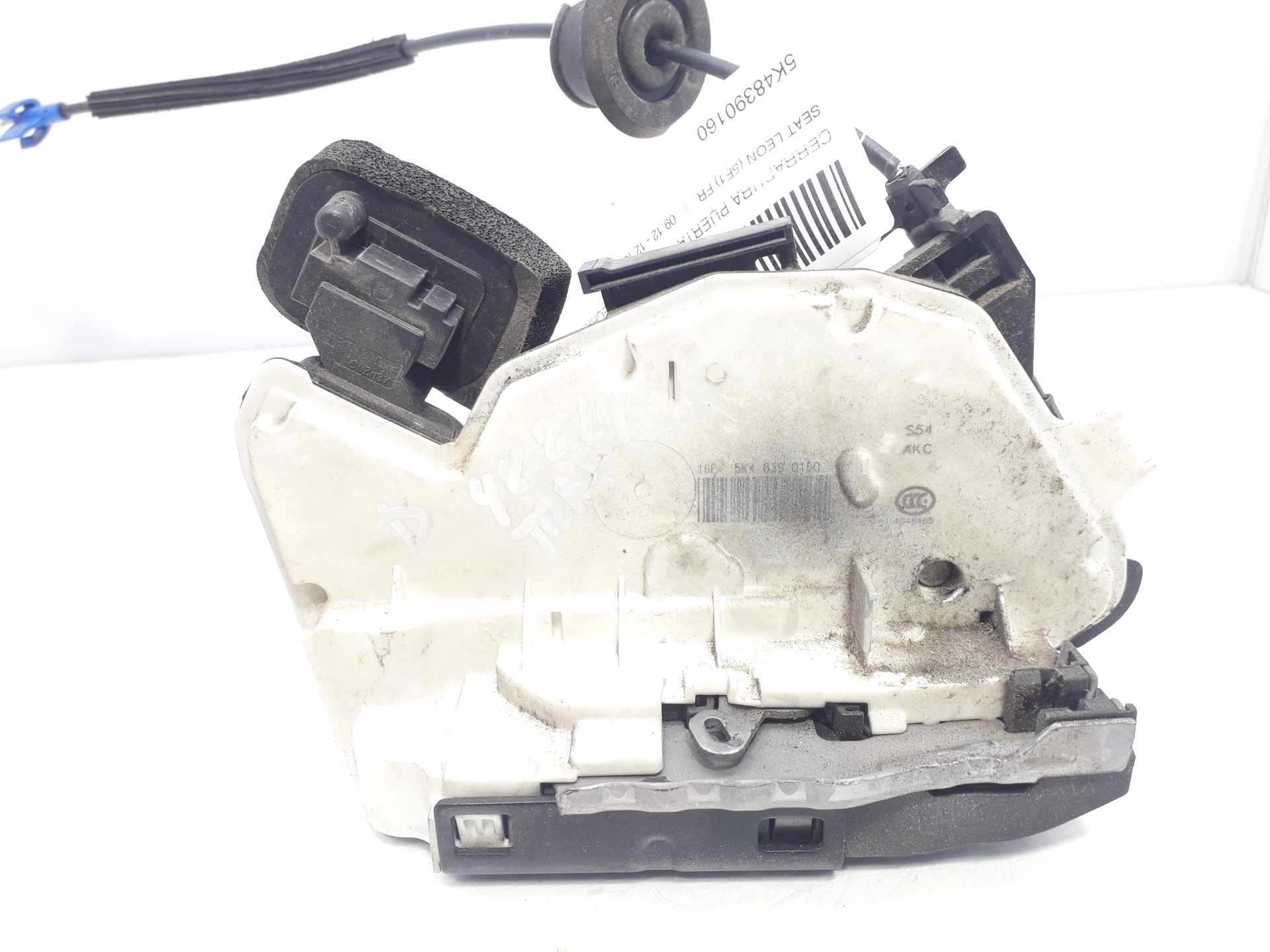 SEAT Leon 3 generation (2012-2020) Rear Right Door Lock 5K48390160 22455500