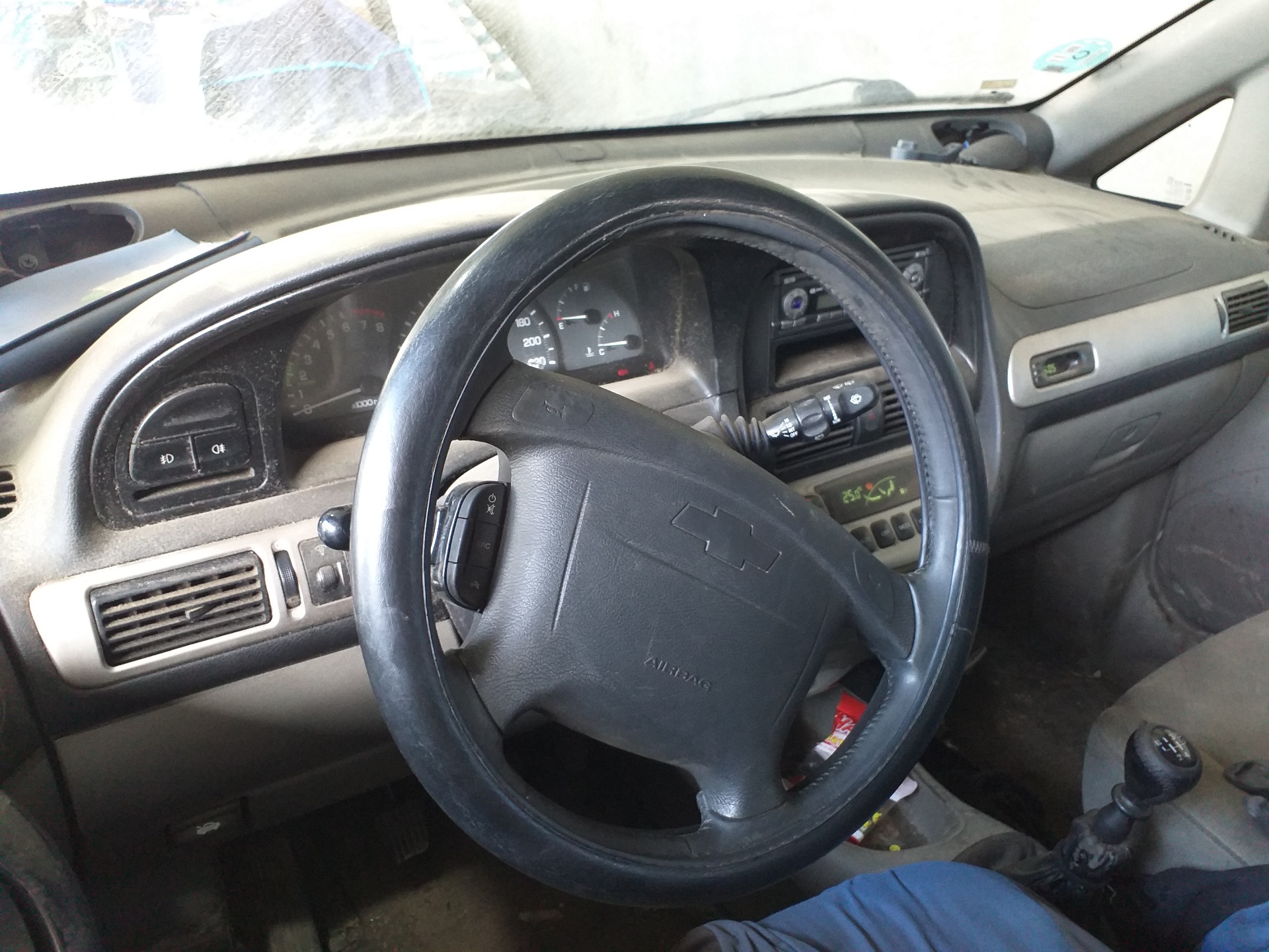 CHEVROLET Rezzo 1 generation (2004-2009) Mâner exterior ușă stânga spate 96260969 18736426