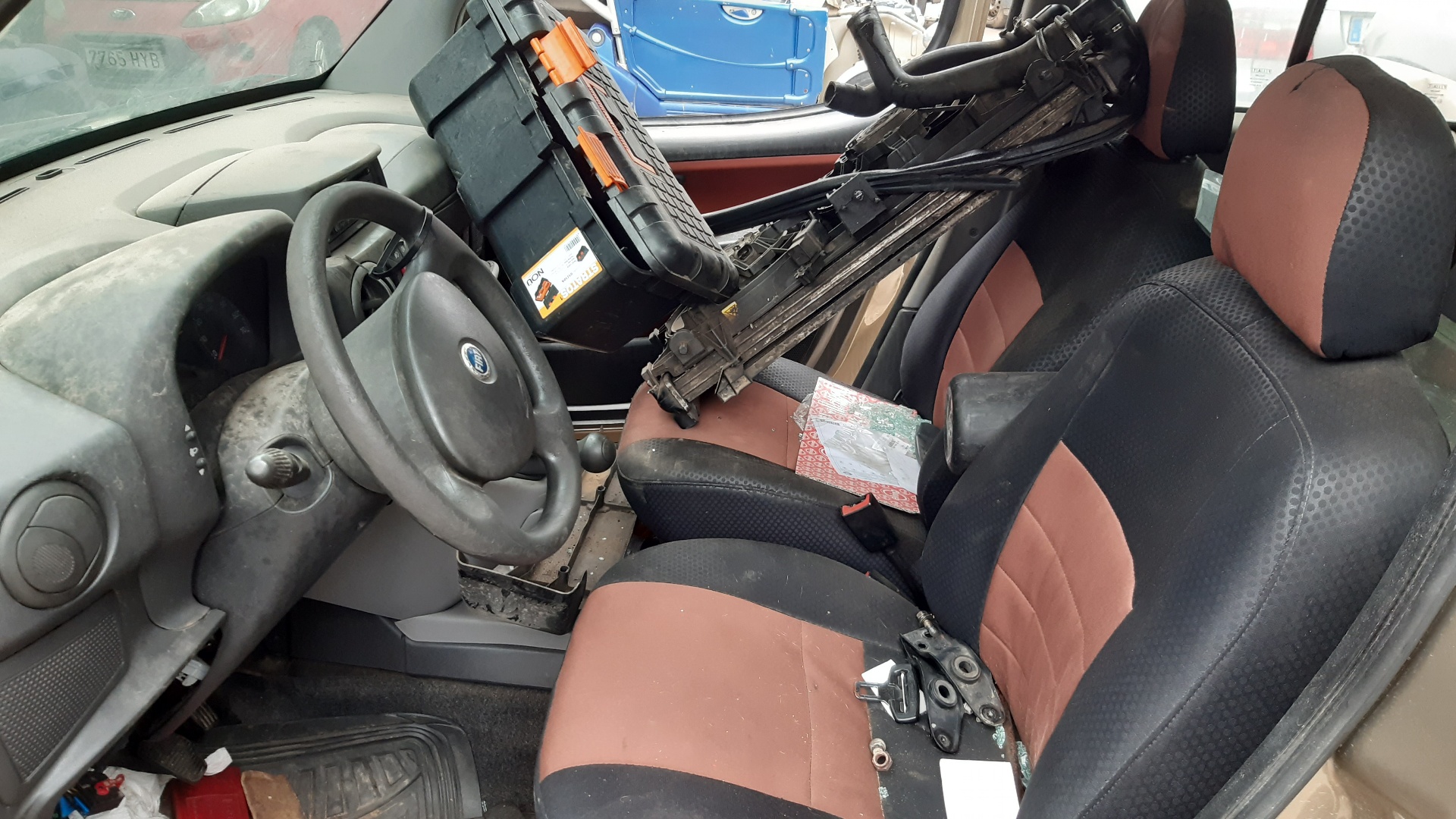 FIAT Doblo 1 generation (2001-2017) Galinio dangčio (bagažinės) valytuvo kojelė 0051738854 22305195