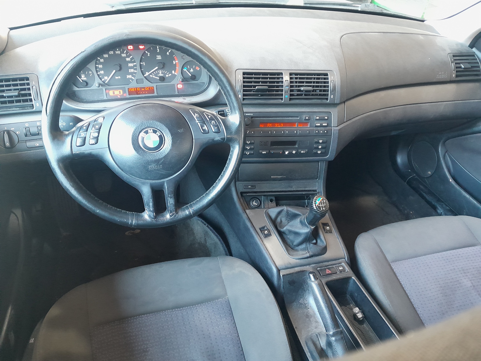 BMW 3 Series E46 (1997-2006) Въздушна възглавница за предна лява врата SRS 30703722904L 23235886