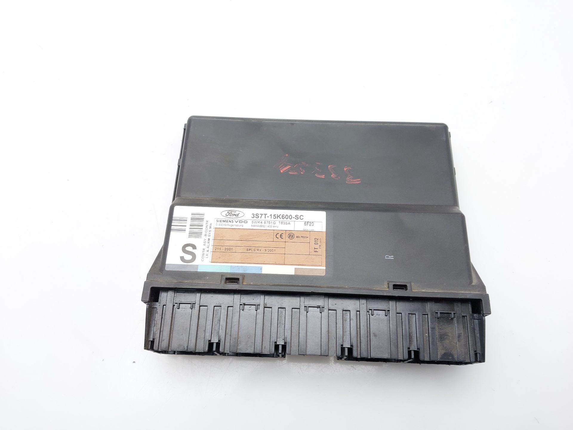 FORD Mondeo 3 generation (2000-2007) Other Control Units 3S7T15K600SC 23124337