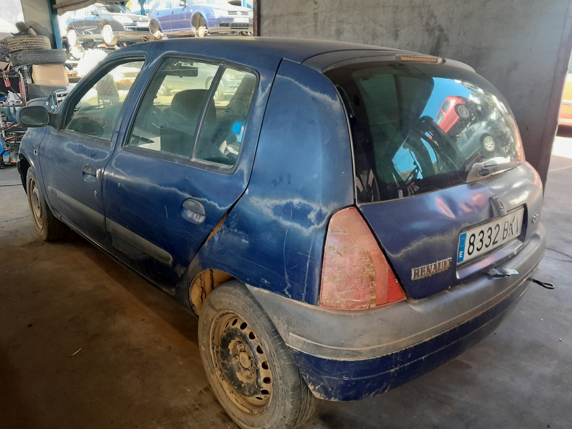 VAUXHALL Clio 2 generation (1998-2013) Защита от солнца левая 7700849117 22328890