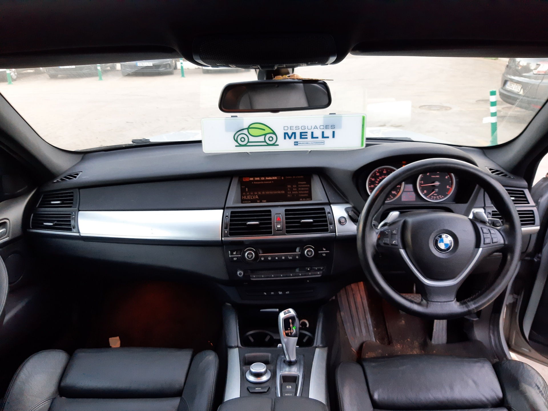 BMW X6 E71/E72 (2008-2012) Galinių dešinių durų apmušimas 51429176432 22916620