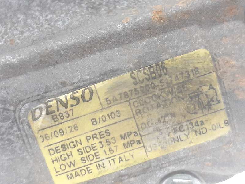 FIAT Stilo 1 generation (2001-2010) Hасос кондиционера 51747318 18480347