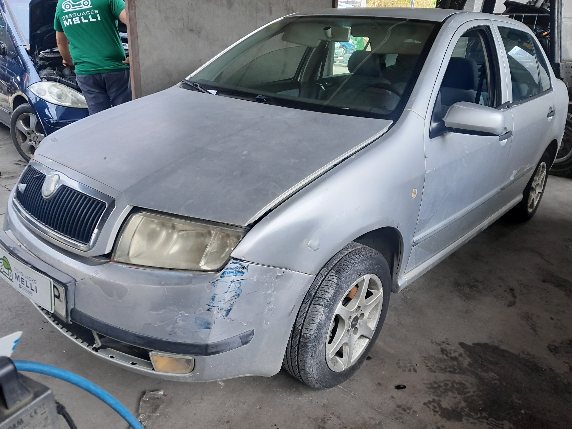 VOLKSWAGEN Fabia 6Y (1999-2007) Усилитель переднего бампера 6Y0807109C 20414473