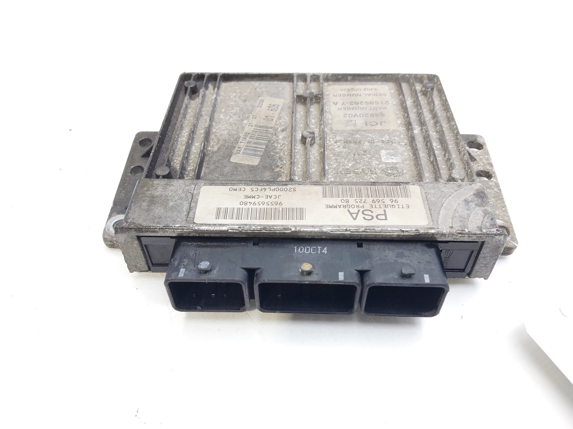 FORD 206 1 generation (1998-2009) Engine Control Unit ECU 9655659480 23014952