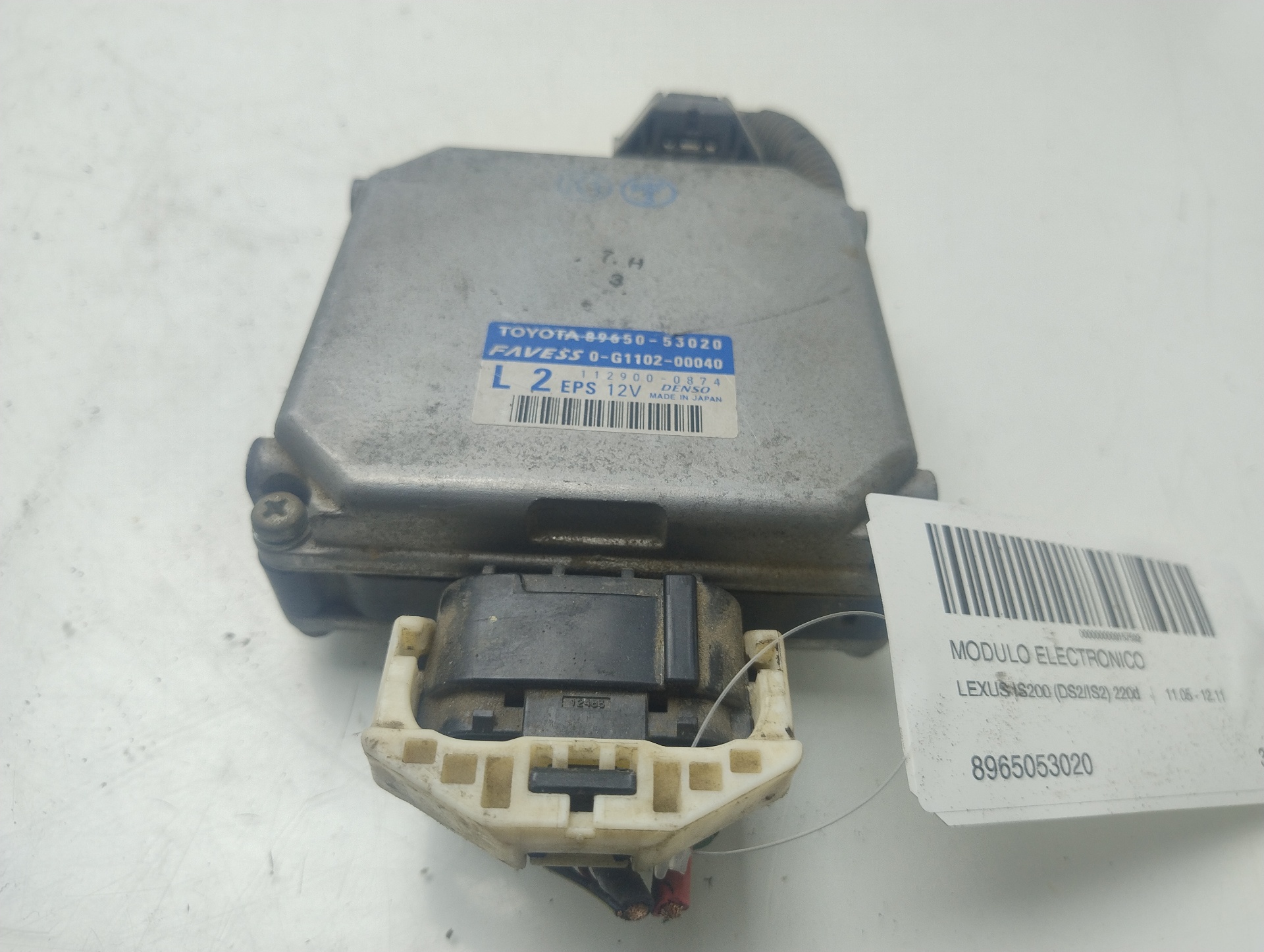 Electronics module 2ADFHV 8965053020 de Lexus Is ii (_e2_) 2005-2012 - pieza usada