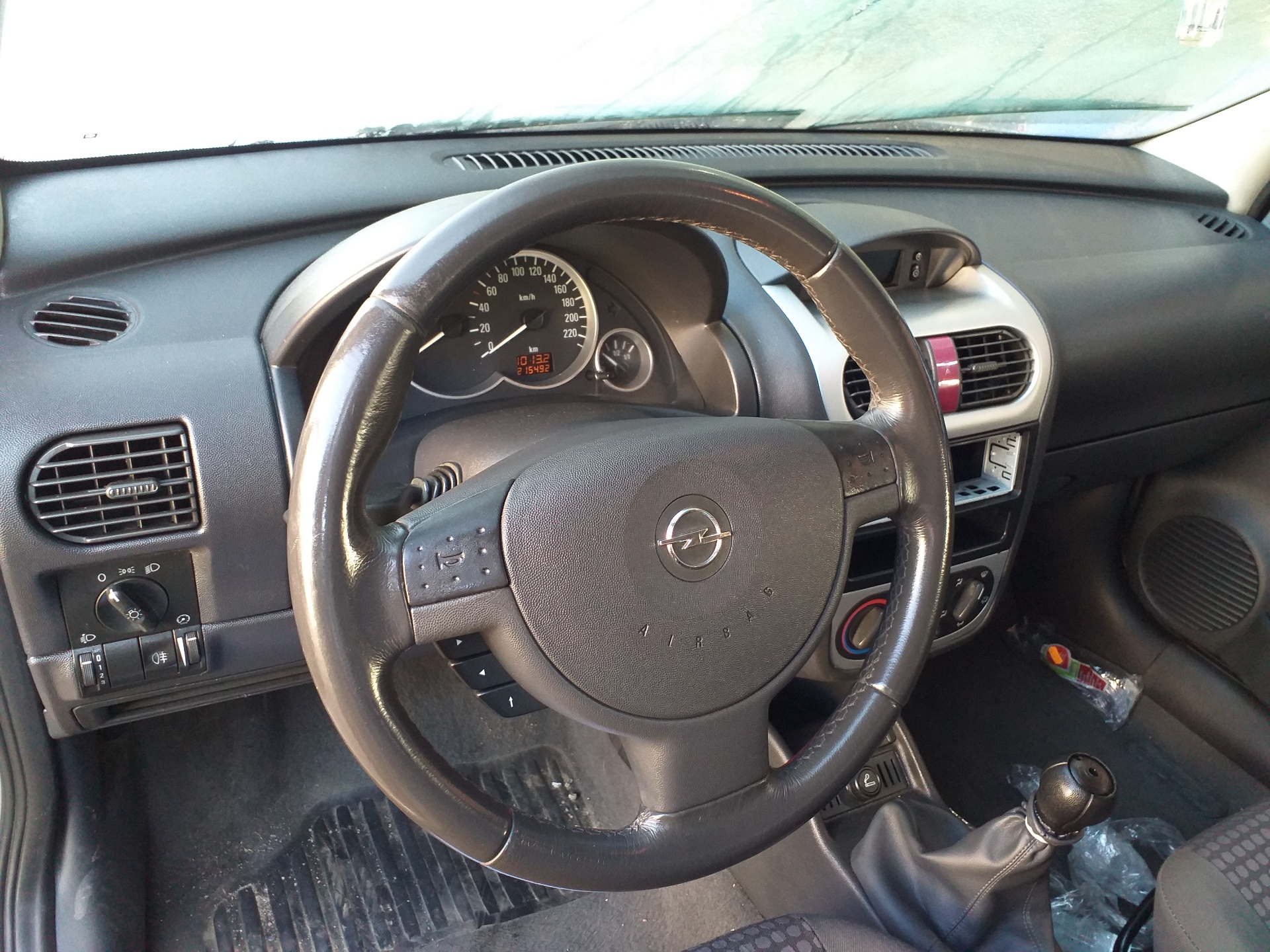 OPEL Corsa C (2000-2006) Дроссельная заслонка 9157512 22273728