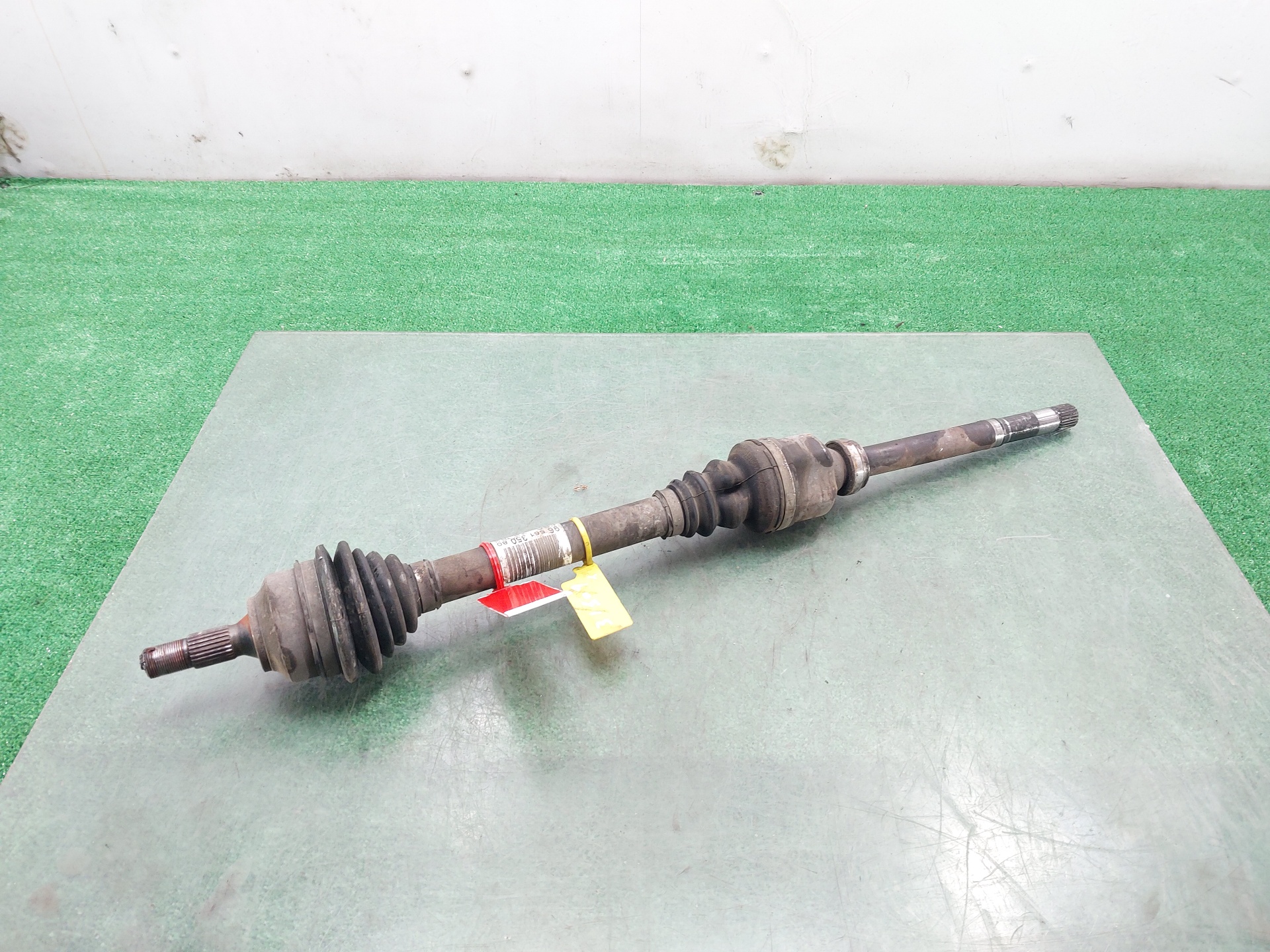 PEUGEOT 207 1 generation (2006-2009) Front Right Driveshaft 9656135080 22335524