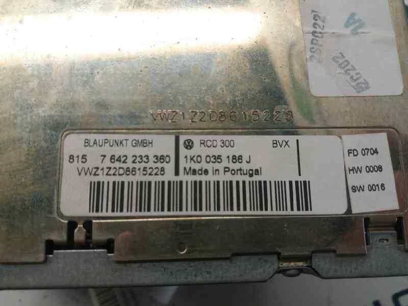 VOLKSWAGEN Golf 5 generation (2003-2009) Musikspelare utan GPS 1K0035186J 21757196