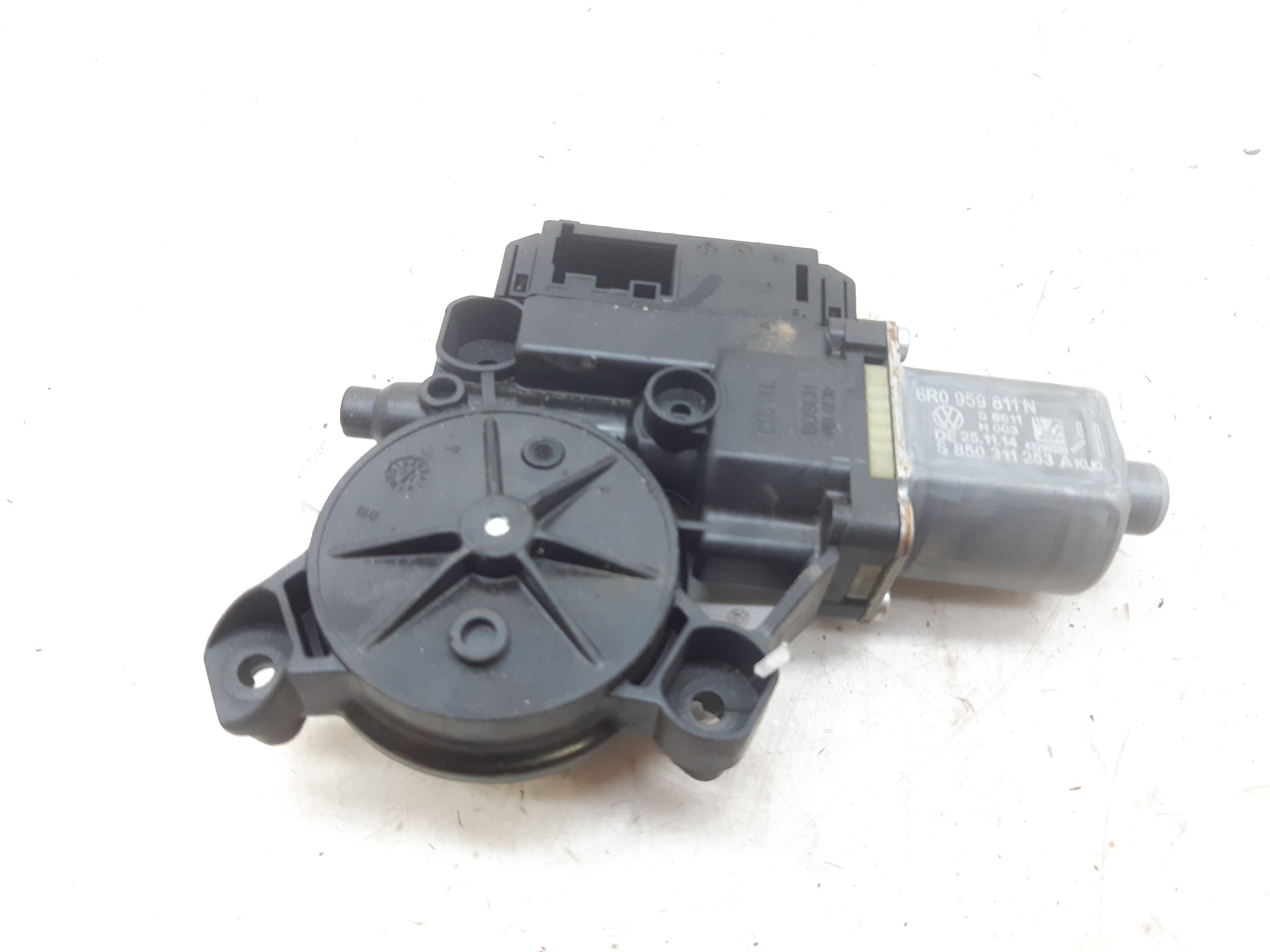 VOLKSWAGEN Polo 5 generation (2009-2017) Motor de control geam ușa  stânga spate 6R0959811N 20178665