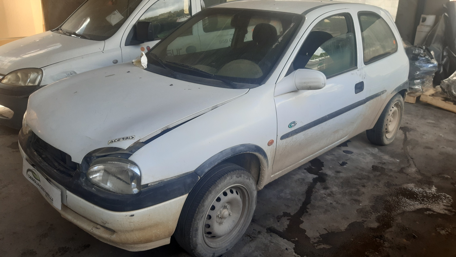 OPEL Corsa B (1993-2000) Galinis bamperis(buferis) 90541861 18795695