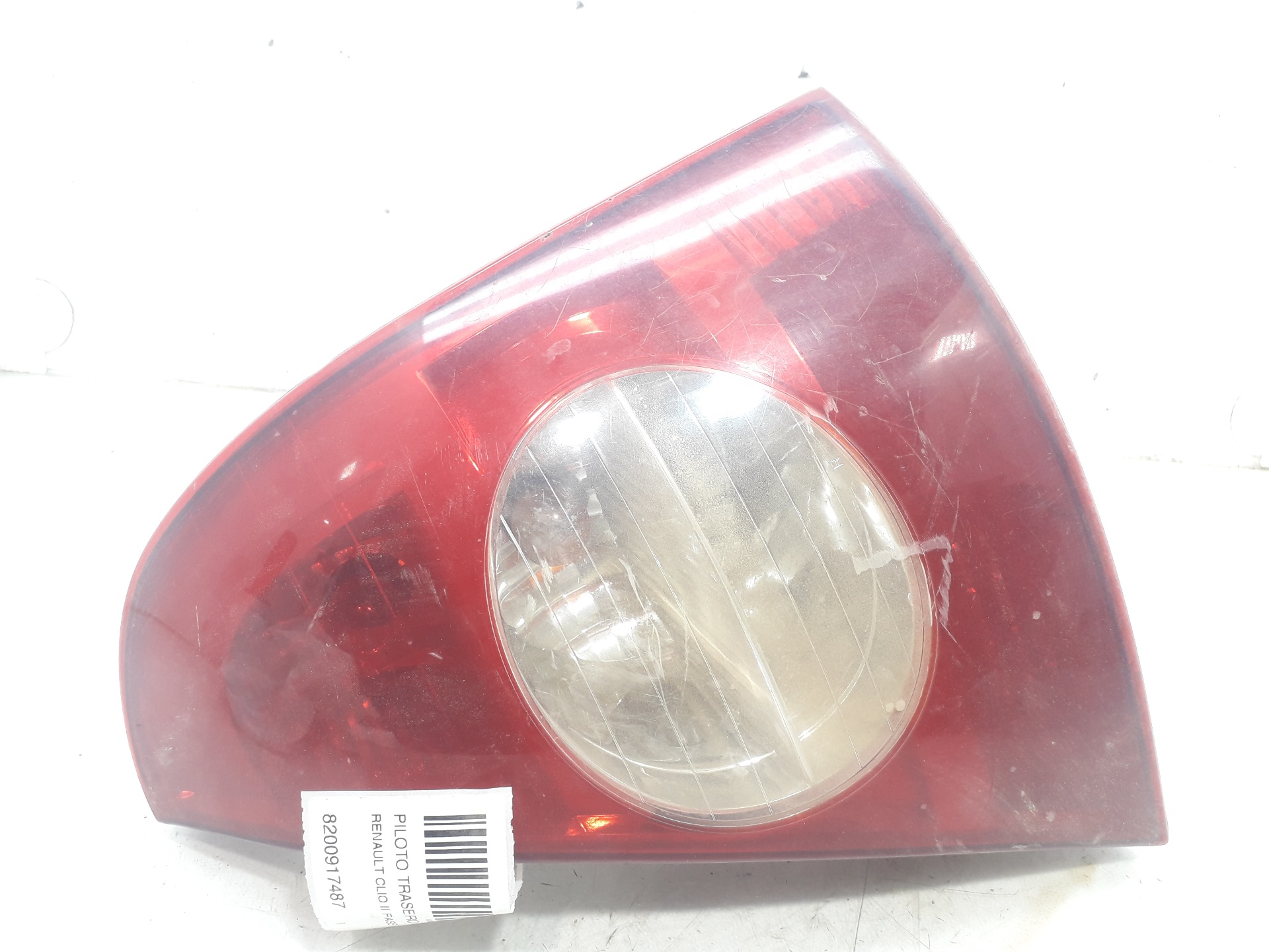 RENAULT Clio 2 generation (1998-2013) Rear Right Taillight Lamp 8200917487 18801054