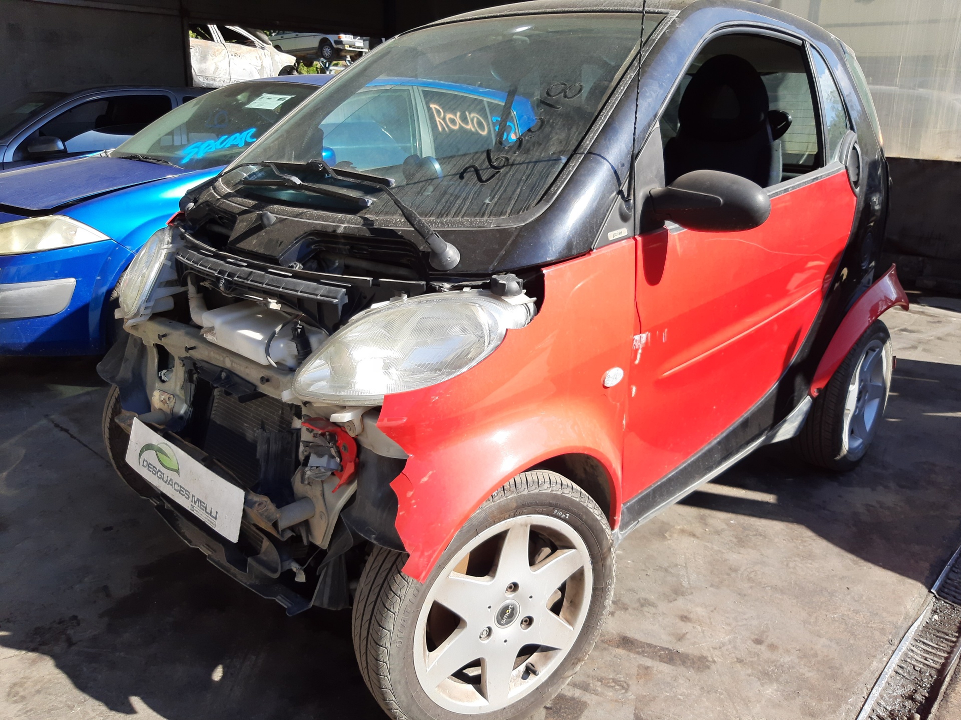 SMART Fortwo 1 generation (1998-2007) Bagāžas nodalījuma loga tīrītāja motorīts 0000614V013000000 22460167