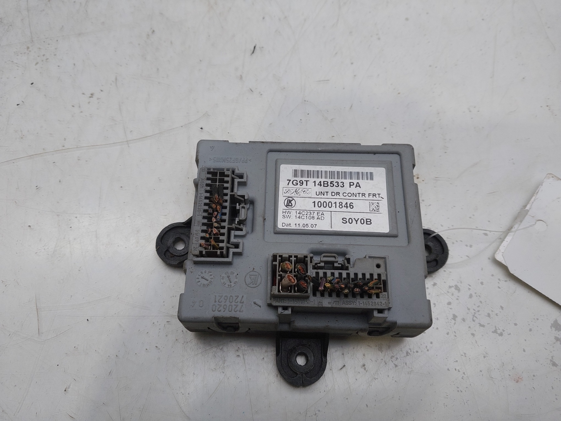 FORD Mondeo 4 generation (2007-2015) Other Control Units 7G9T14B533PA 23071517