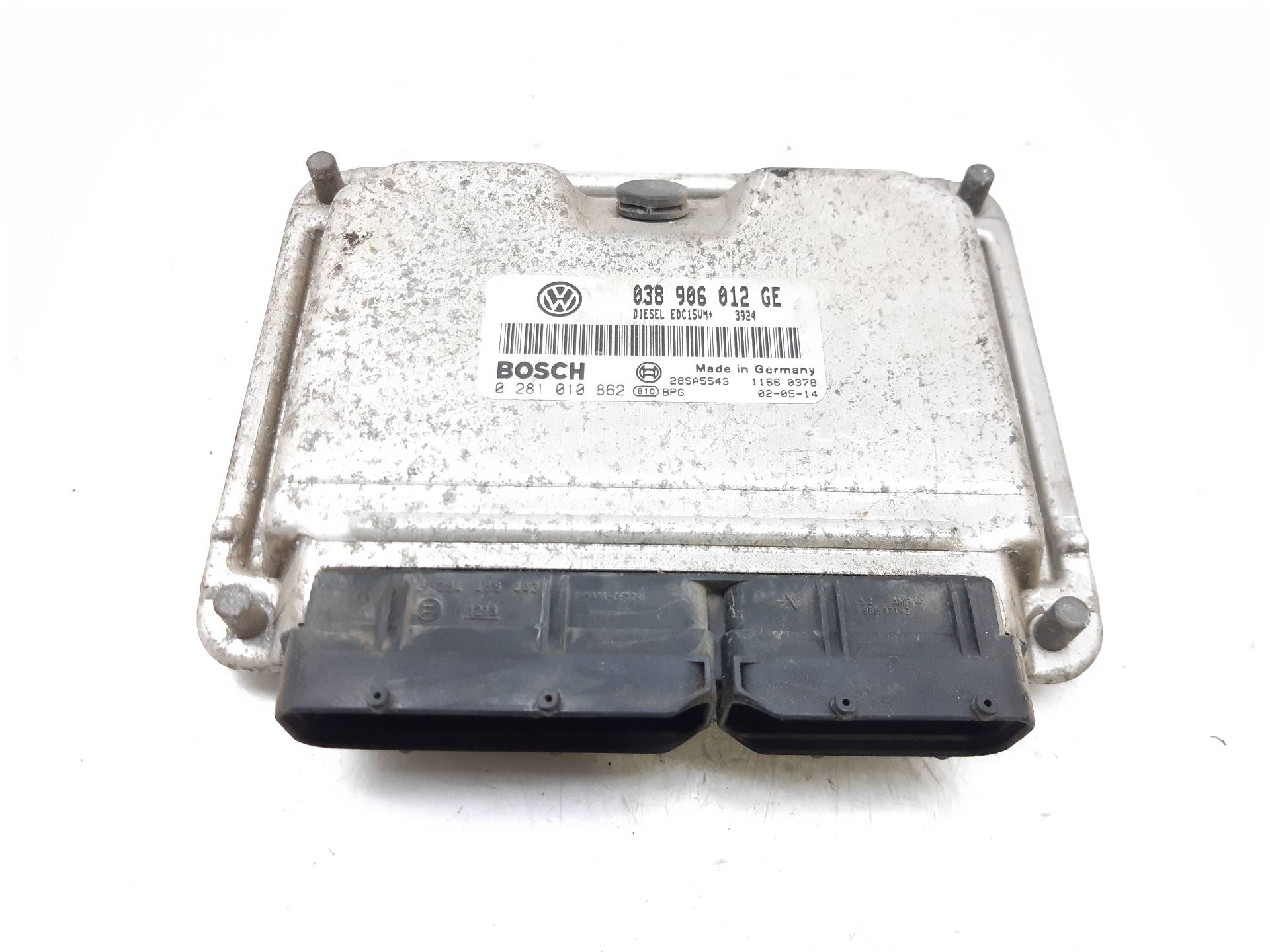 SKODA Octavia 2 generation (2004-2013) Engine Control Unit ECU 038906012GE 18720341