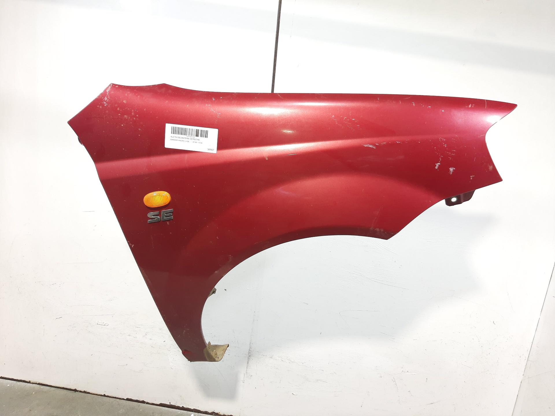 CHEVROLET Kalos 1 generation (2003-2008) Front Right Fender 96476680 24549477