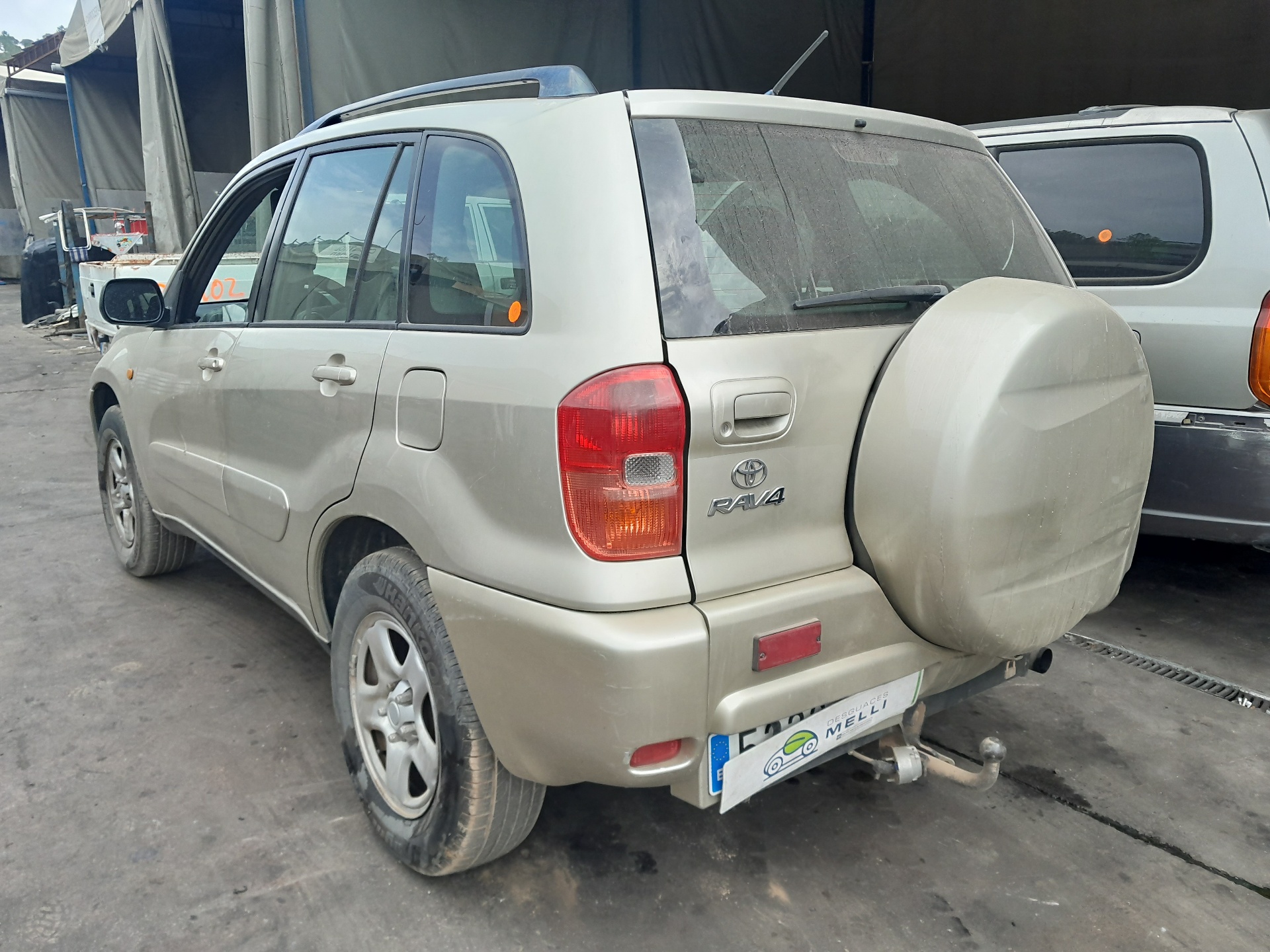 VOLVO RAV4 2 generation (XA20) (2000-2006) Jobb hátsó lámpa  8155142060 24973228