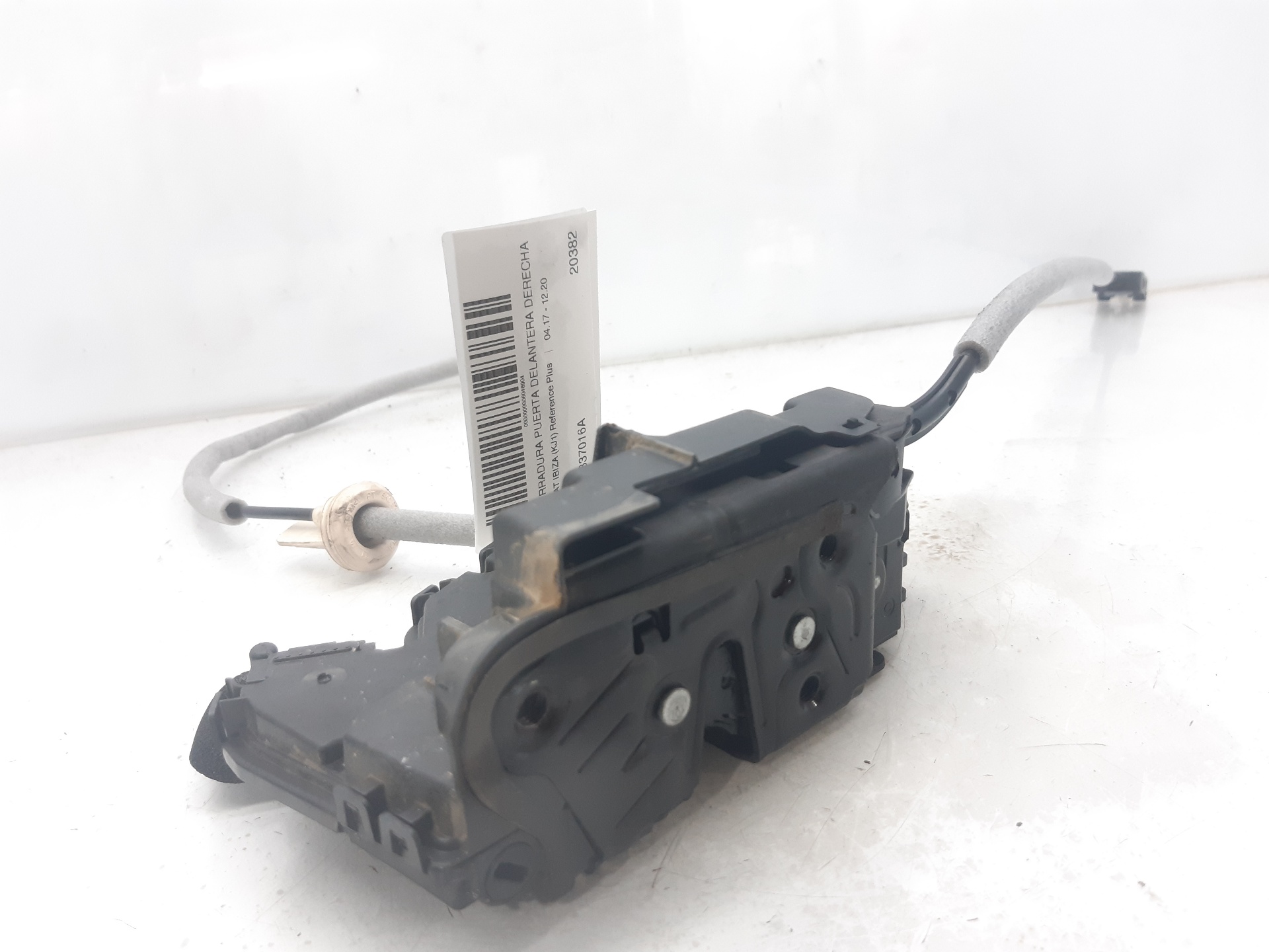 SEAT Alhambra 2 generation (2010-2021) Front Right Door Lock 5TB837016A 22042831