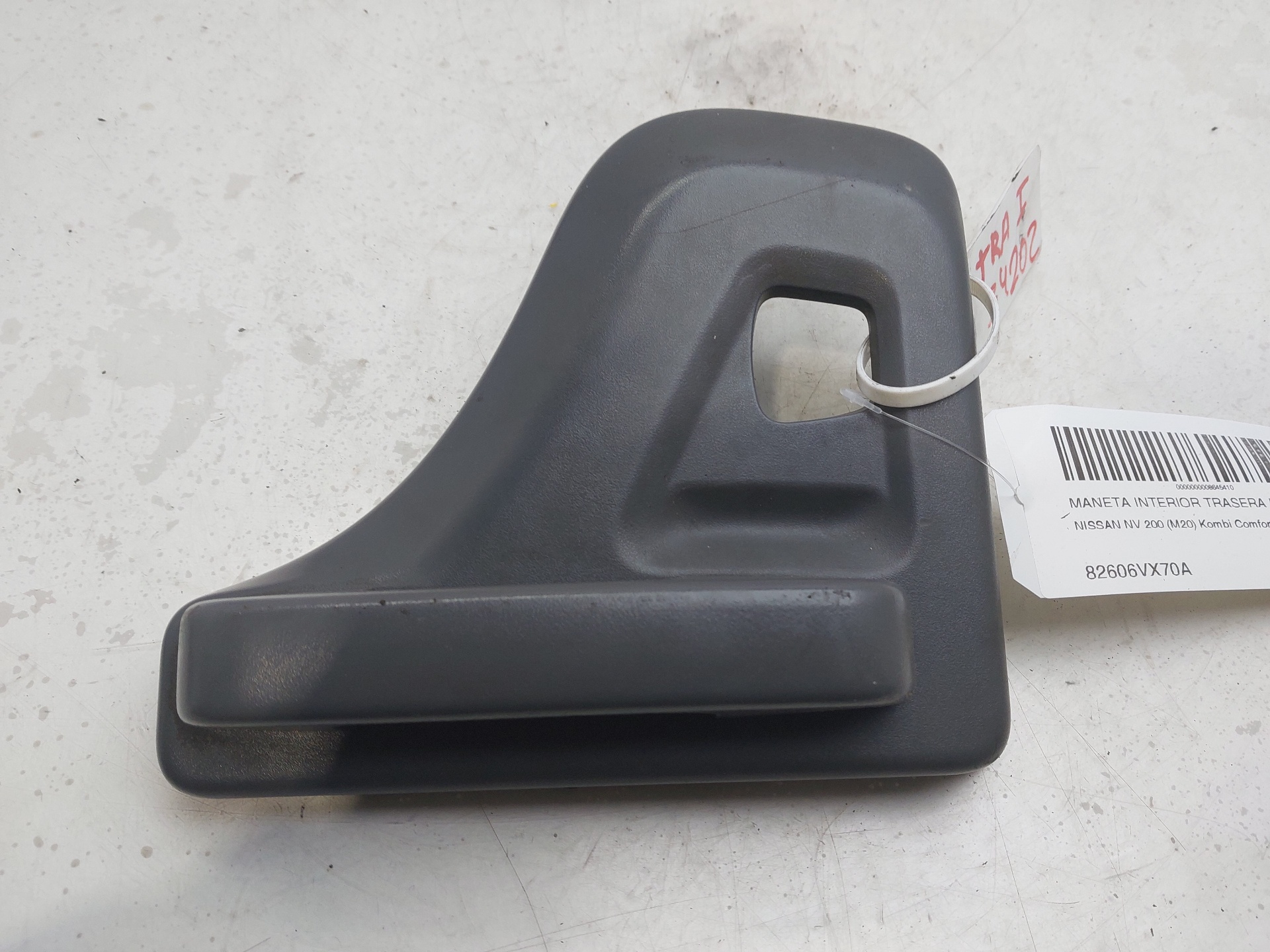 NISSAN NV200 1 generation (2009-2023) Left Rear Internal Opening Handle 82606VX70A 24359923