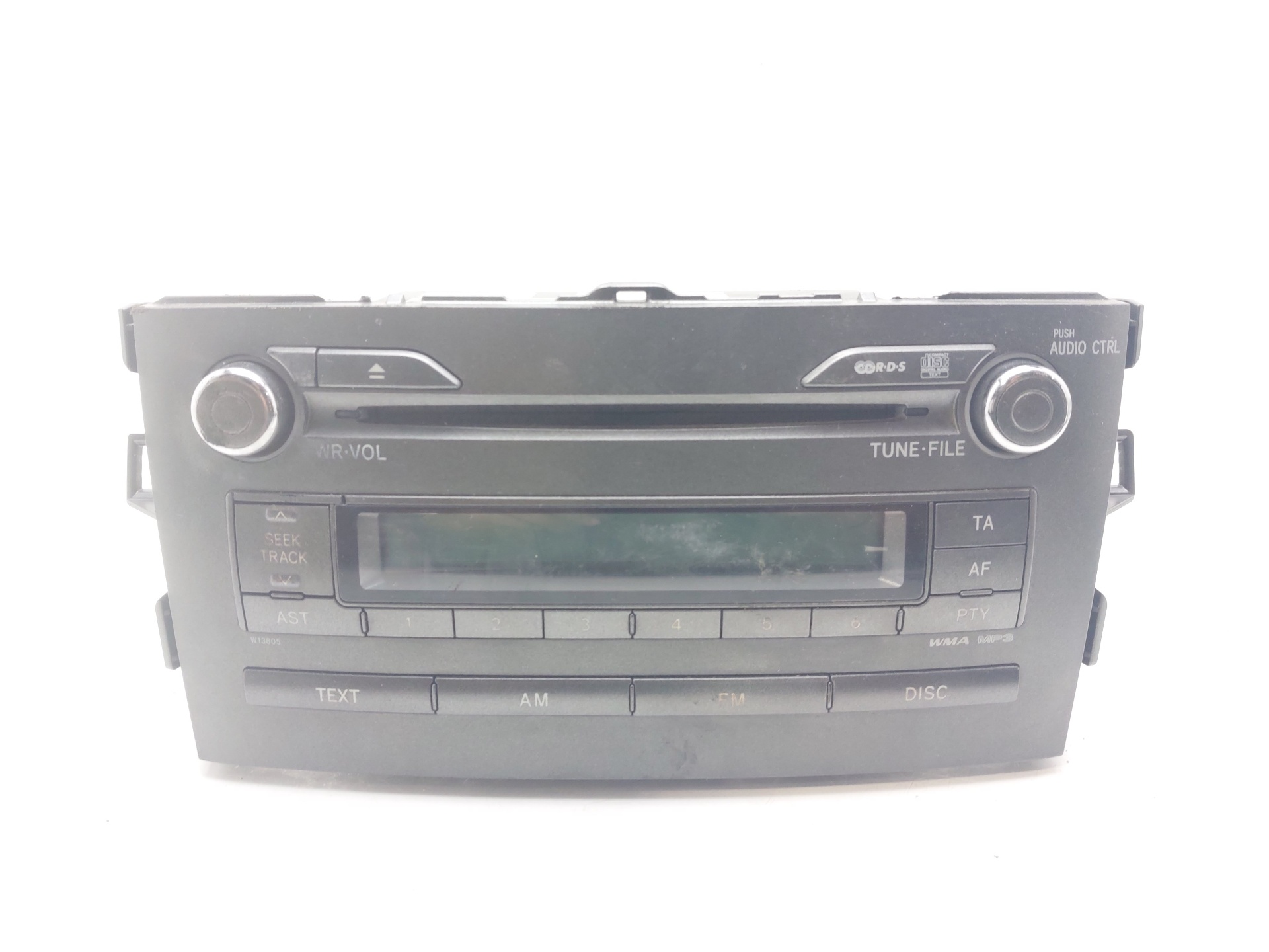TOYOTA Auris 1 generation (2006-2012) Music Player Without GPS 8612002520 24138832
