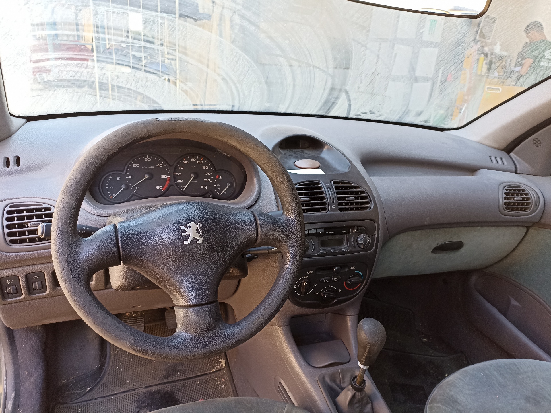 PEUGEOT 206 1 generation (1998-2009) Подрулевой переключатель 96049597ZL 20145686