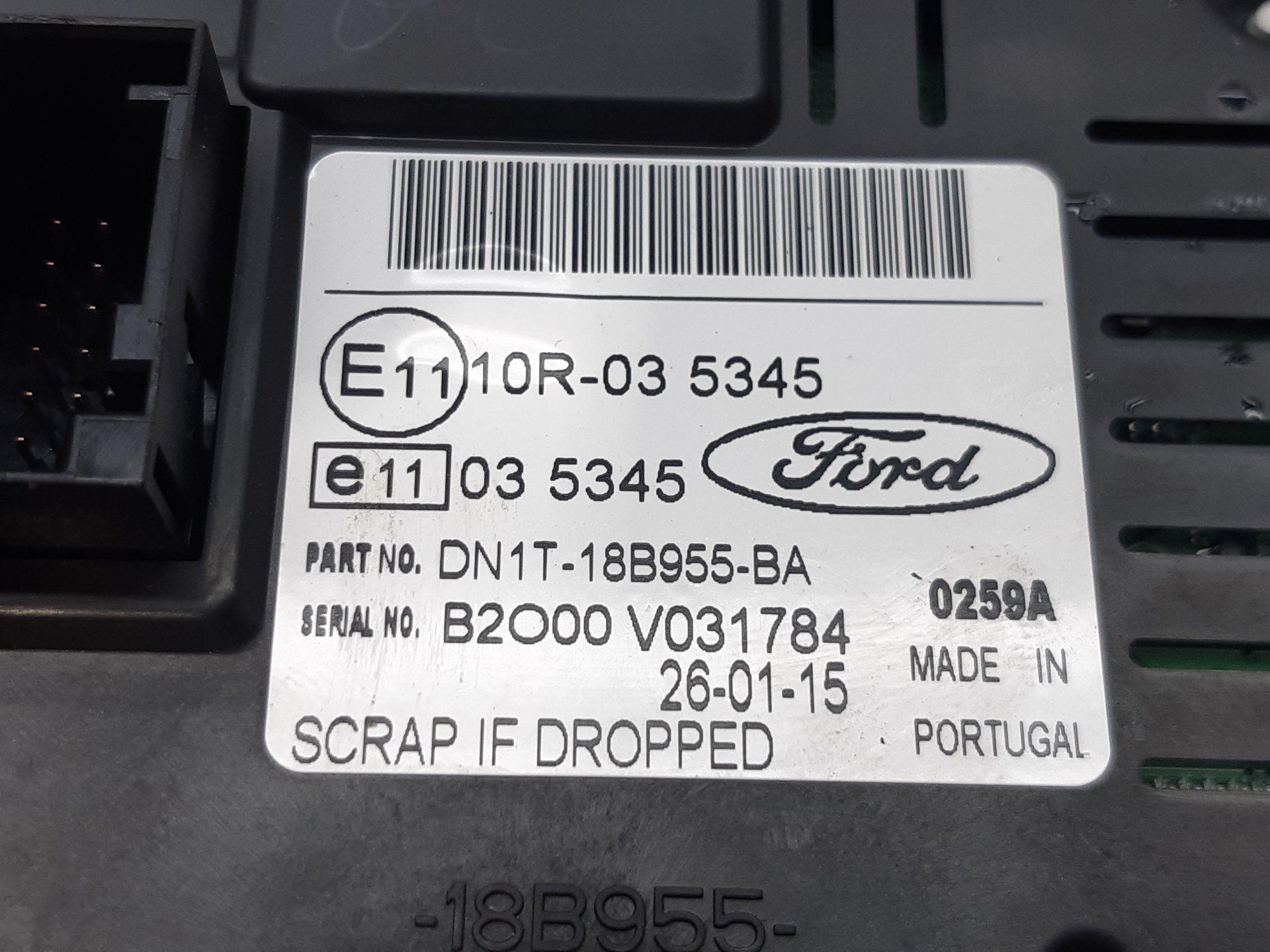 FORD C-Max 2 generation (2010-2019) Other Interior Parts 10R035345 20666692