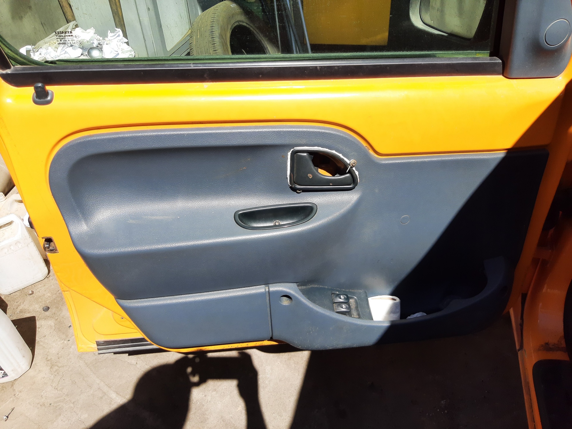 RENAULT Kangoo 1 generation (1998-2009) Left Side Sliding Door 7751472431 23017931