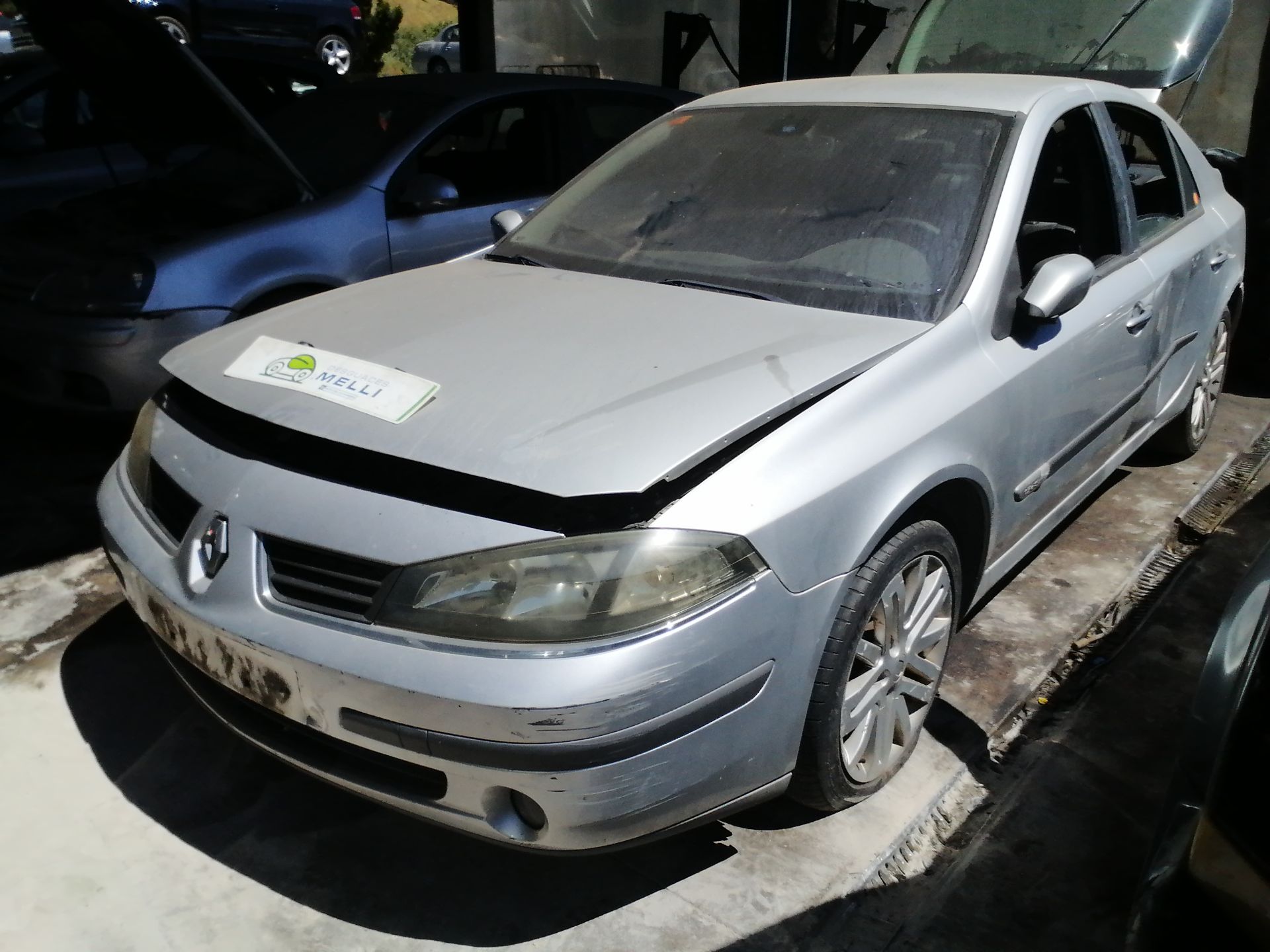 RENAULT Laguna 2 generation (2001-2007) Механизъм за чистачки на предното стъкло 53557402 26588003