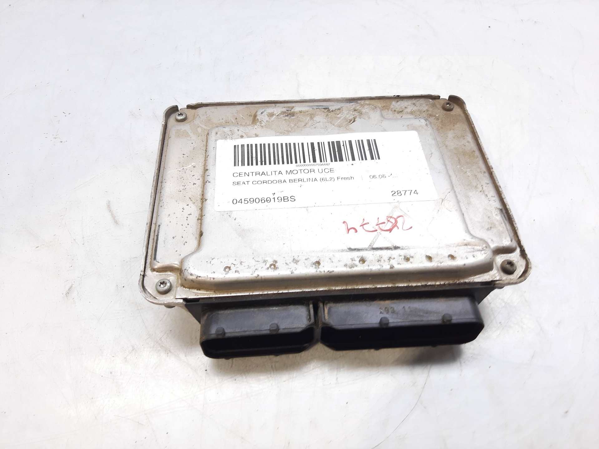 SEAT Cordoba 2 generation (1999-2009) Блок керування двигуном ECU 045906019BS 22455766