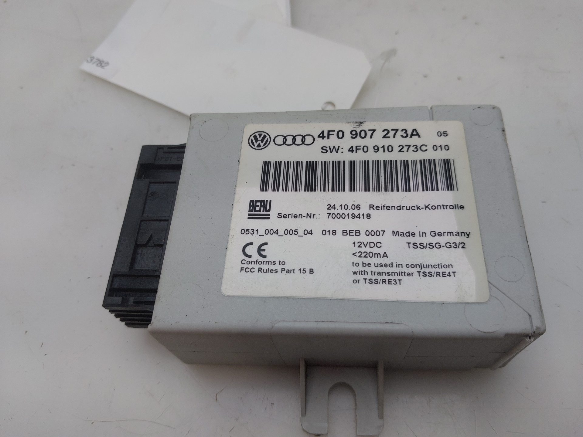 FORD USA Q7 4L (2005-2015) Other Control Units 4F0907273A 23721448