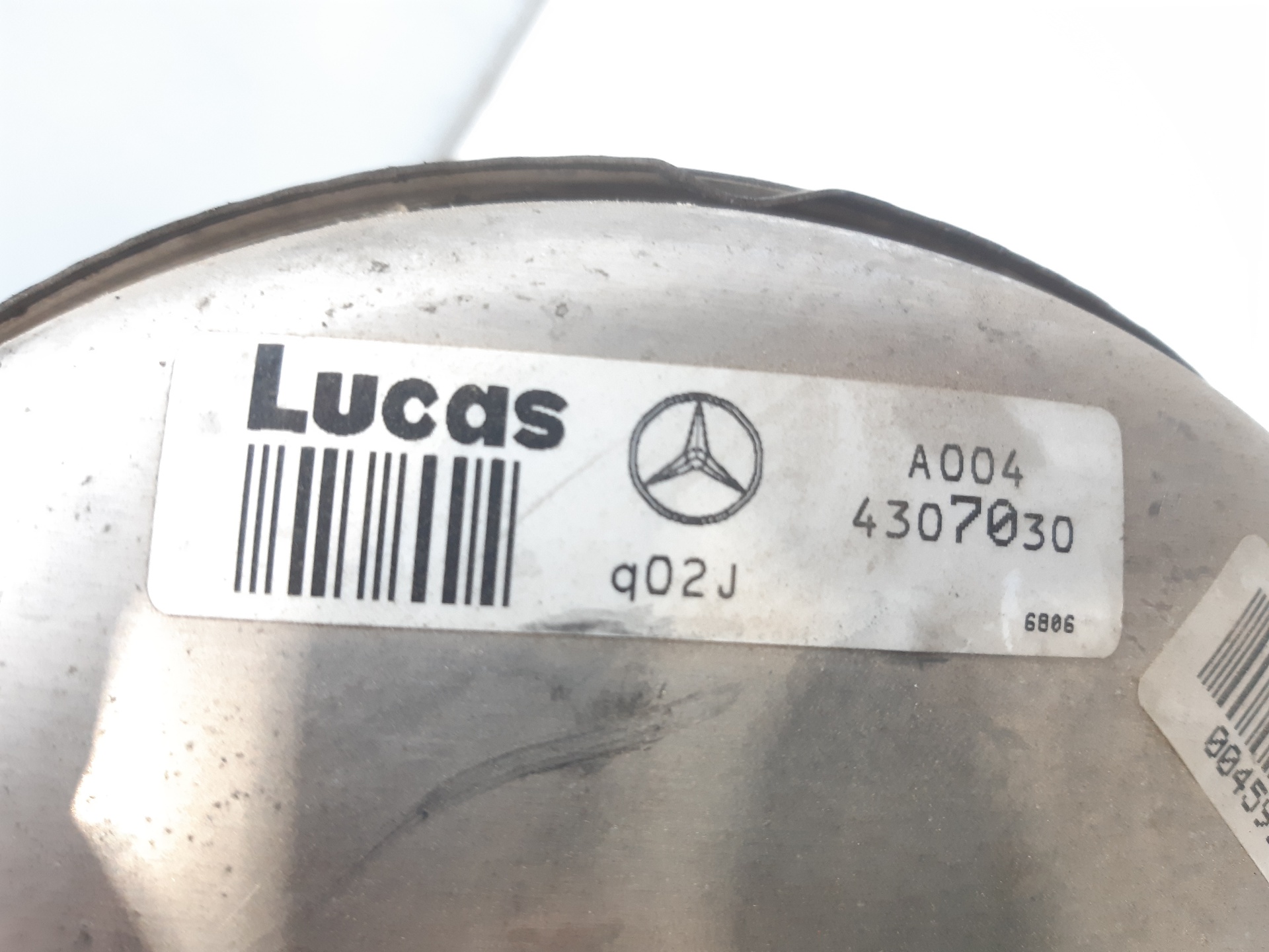 MERCEDES-BENZ A-Class W168 (1997-2004) Brake Servo Booster 0054301230 22416844