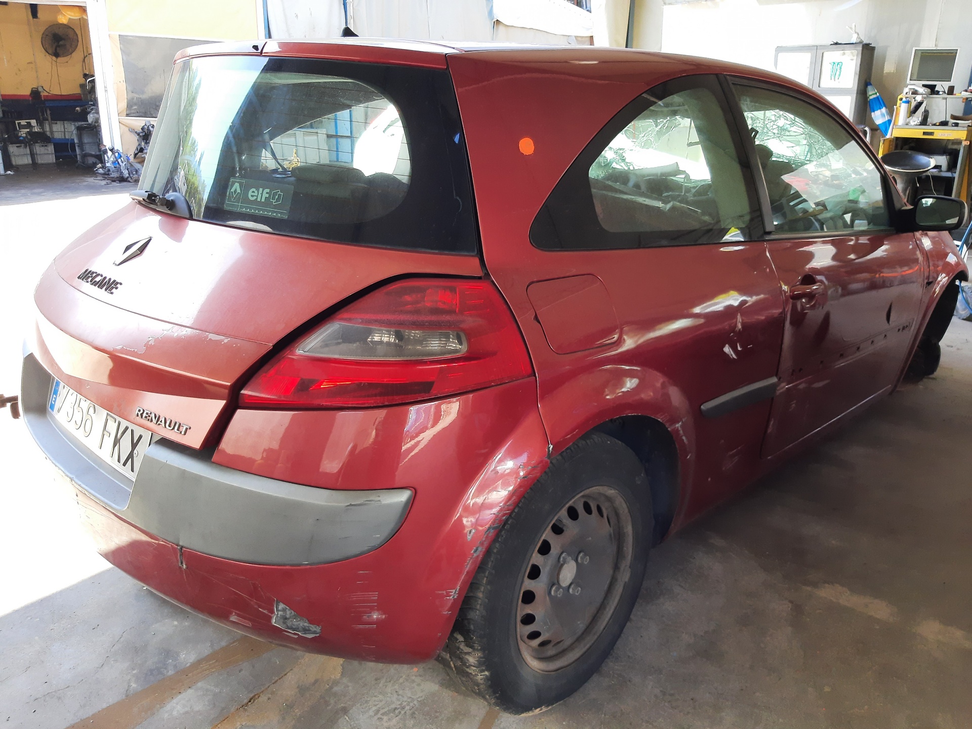 RENAULT Megane 2 generation (2002-2012) Priekinių dešinių durų veidrodis 12353070 23091986