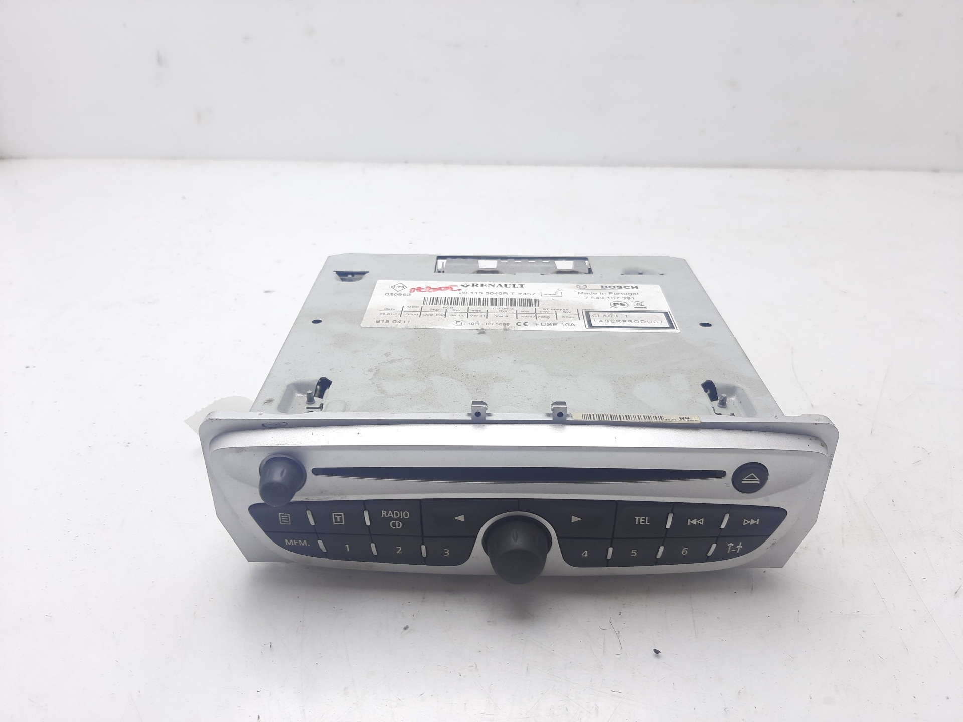 VAUXHALL Megane 3 generation (2008-2020) Music Player Without GPS 281155040R 20412279