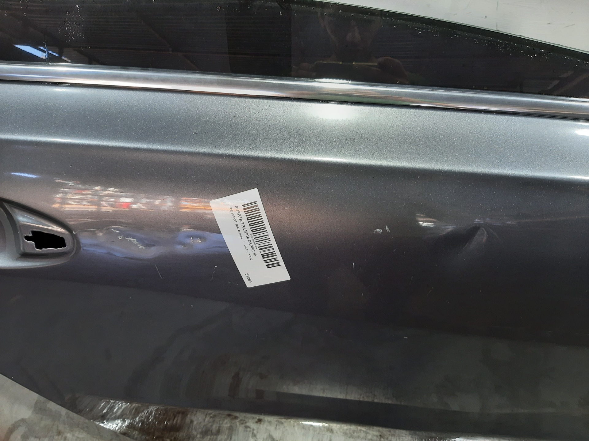 PEUGEOT 508 1 generation (2010-2020) Rear Right Door 9008X3 22979661