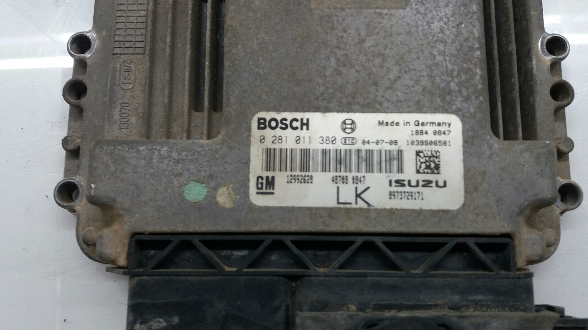 MITSUBISHI Astra J (2009-2020) Блок керування двигуном ECU 12992628 22439790