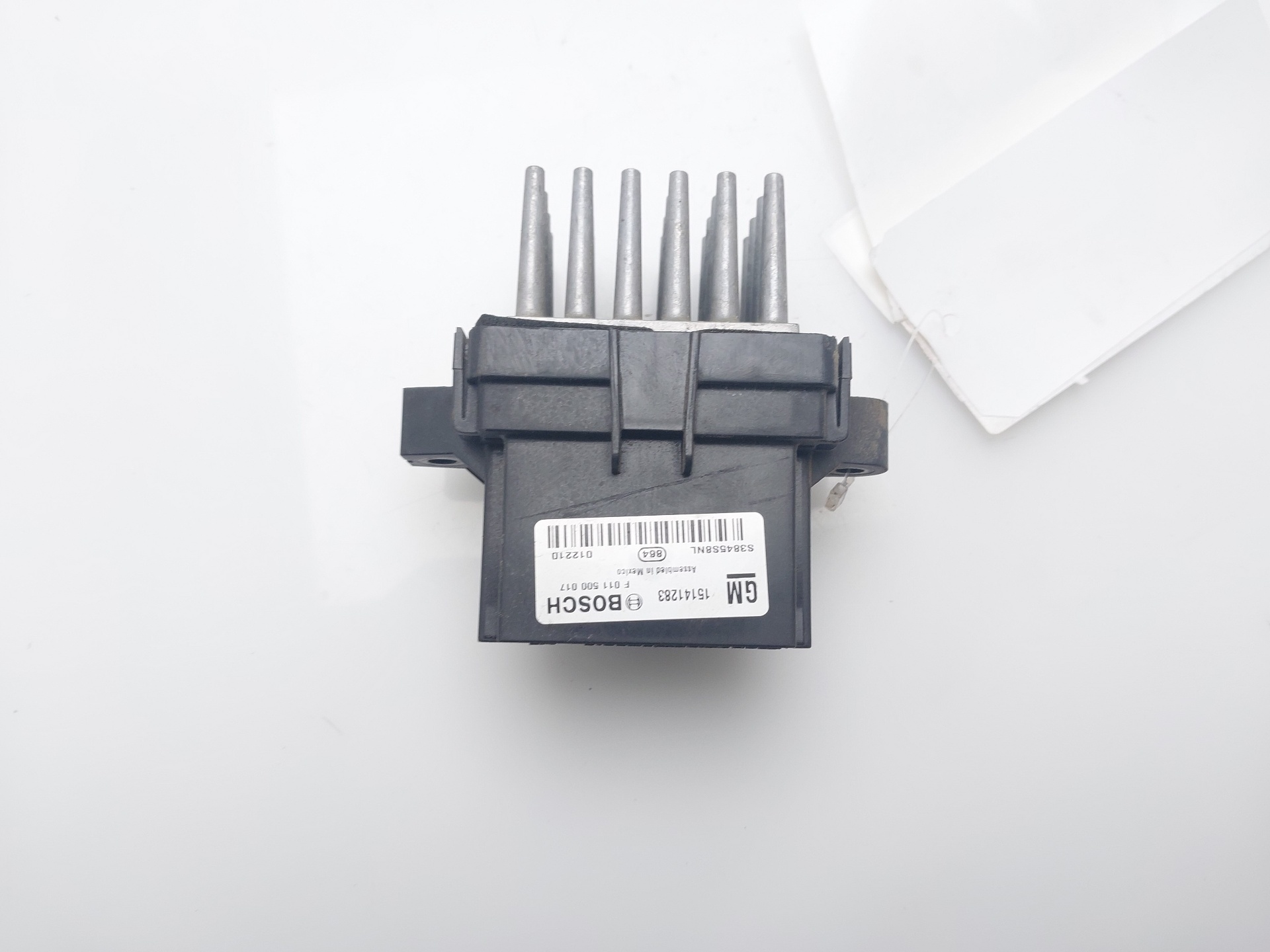 CHEVROLET Cruze 1 generation (2009-2015) Interior Heater Resistor 15141283 22262446