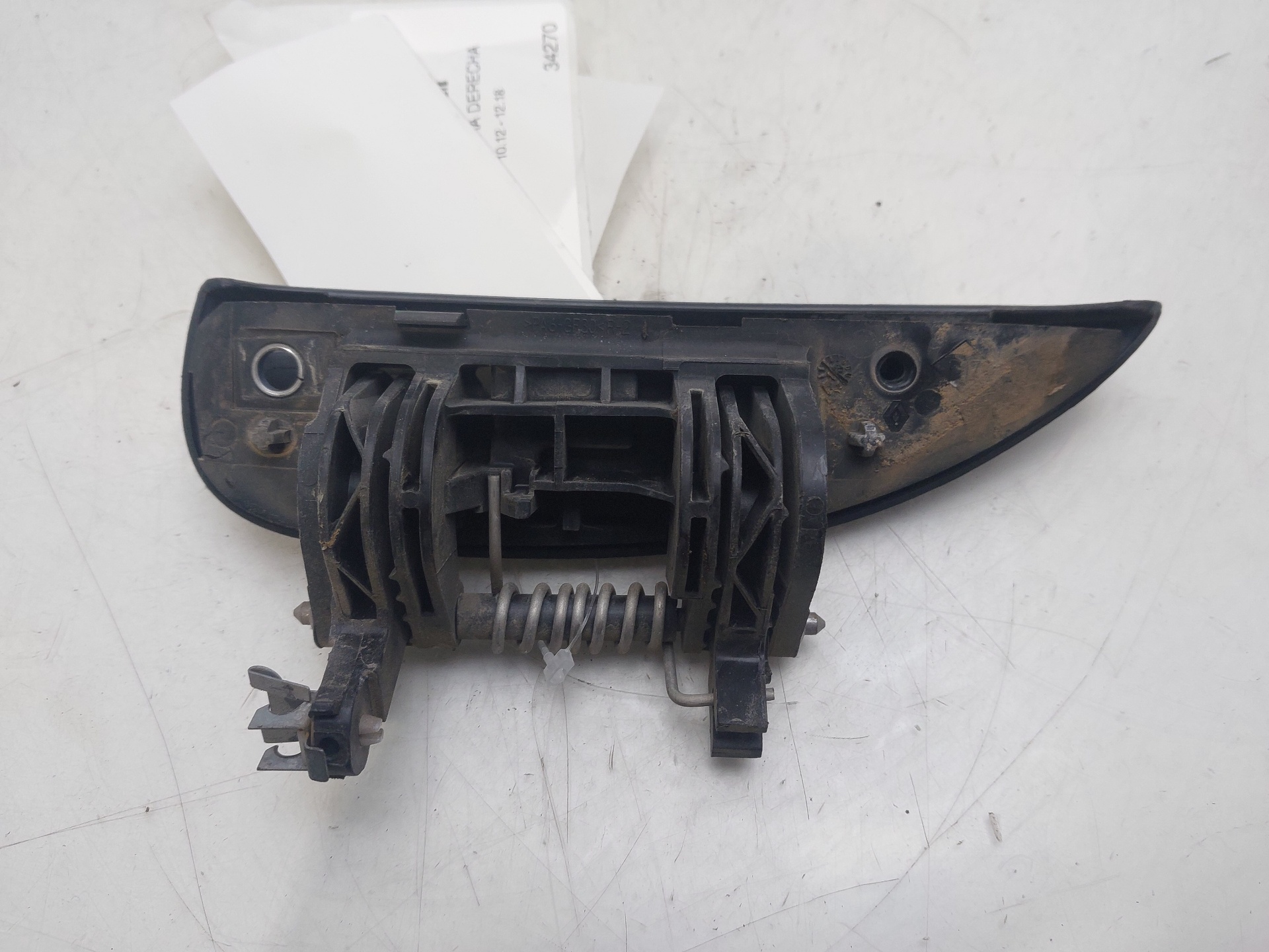 DACIA Dokker 1 generation (2012-2024) Front Right Door Exterior Handle 806067028R 24760932